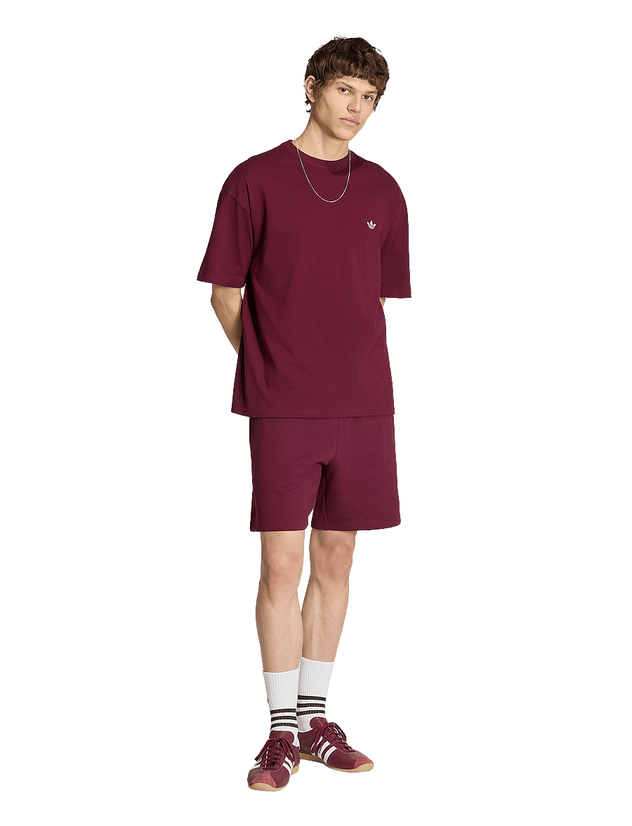 adidas Originals - ESS TEE - oberteile & t-shirts - maroon - 0