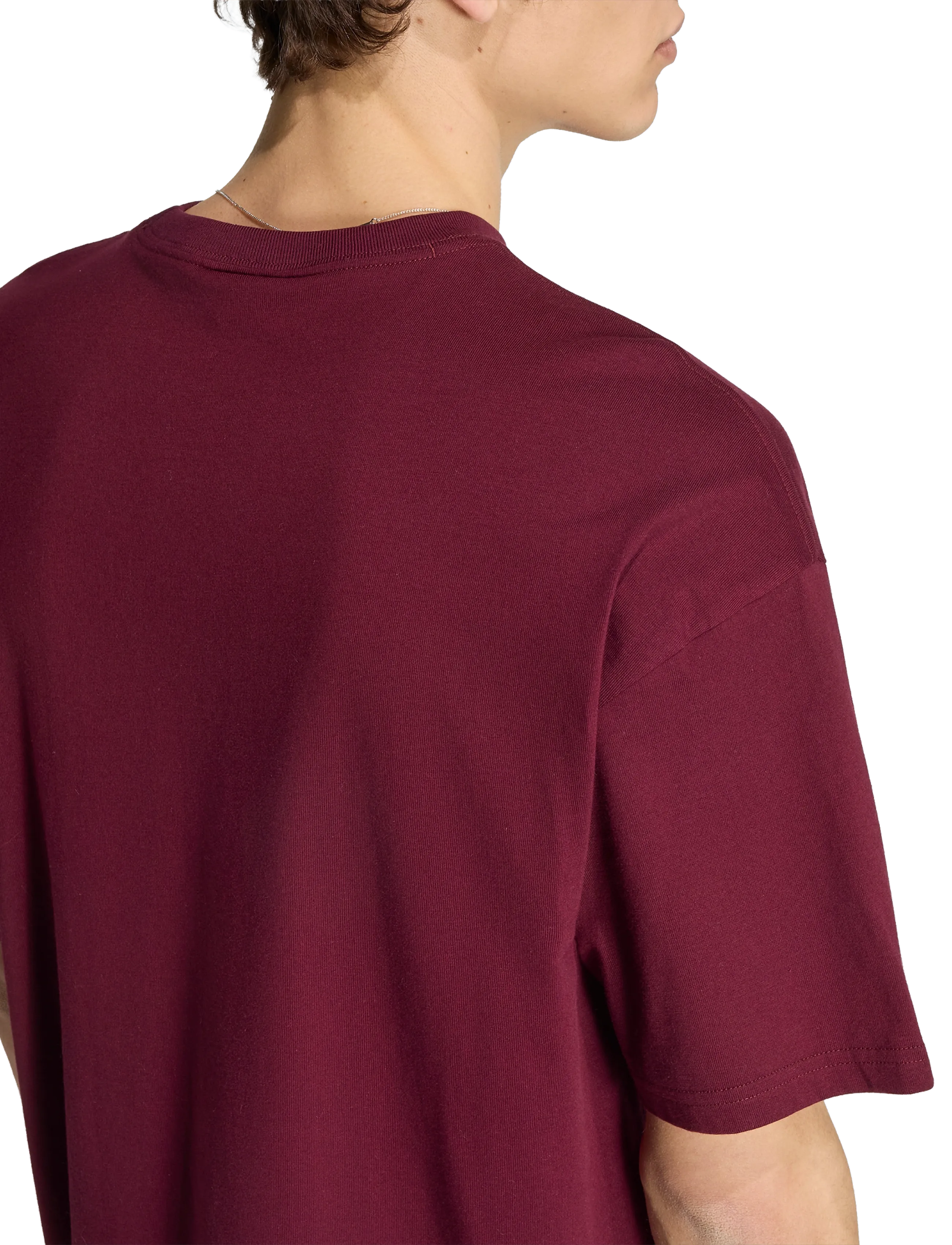 adidas Originals - ESS TEE - tops & t-shirts - maroon - 4