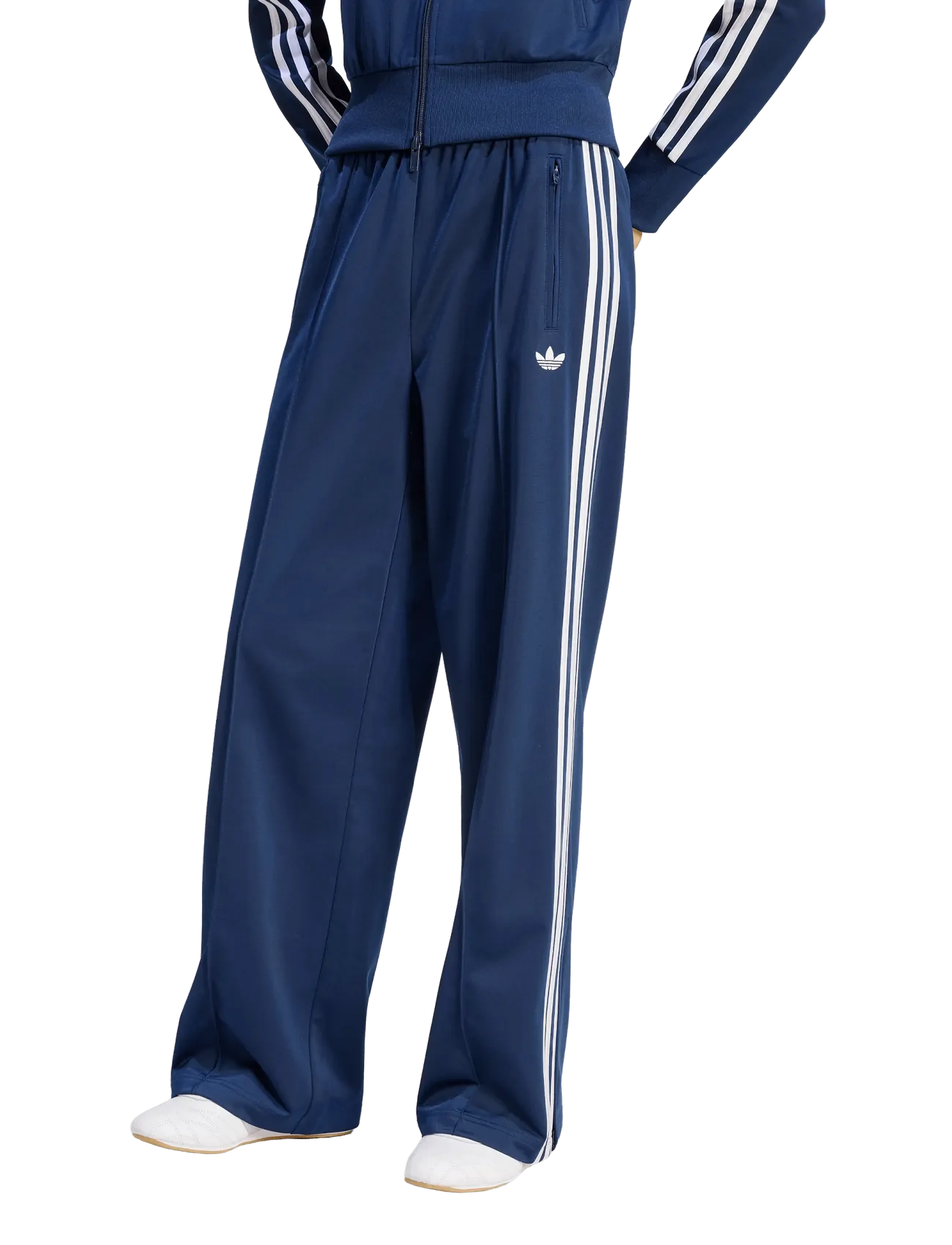 adidas Originals - Firebird LOOSE TP - vabaajapüksid - nindig/white - 3