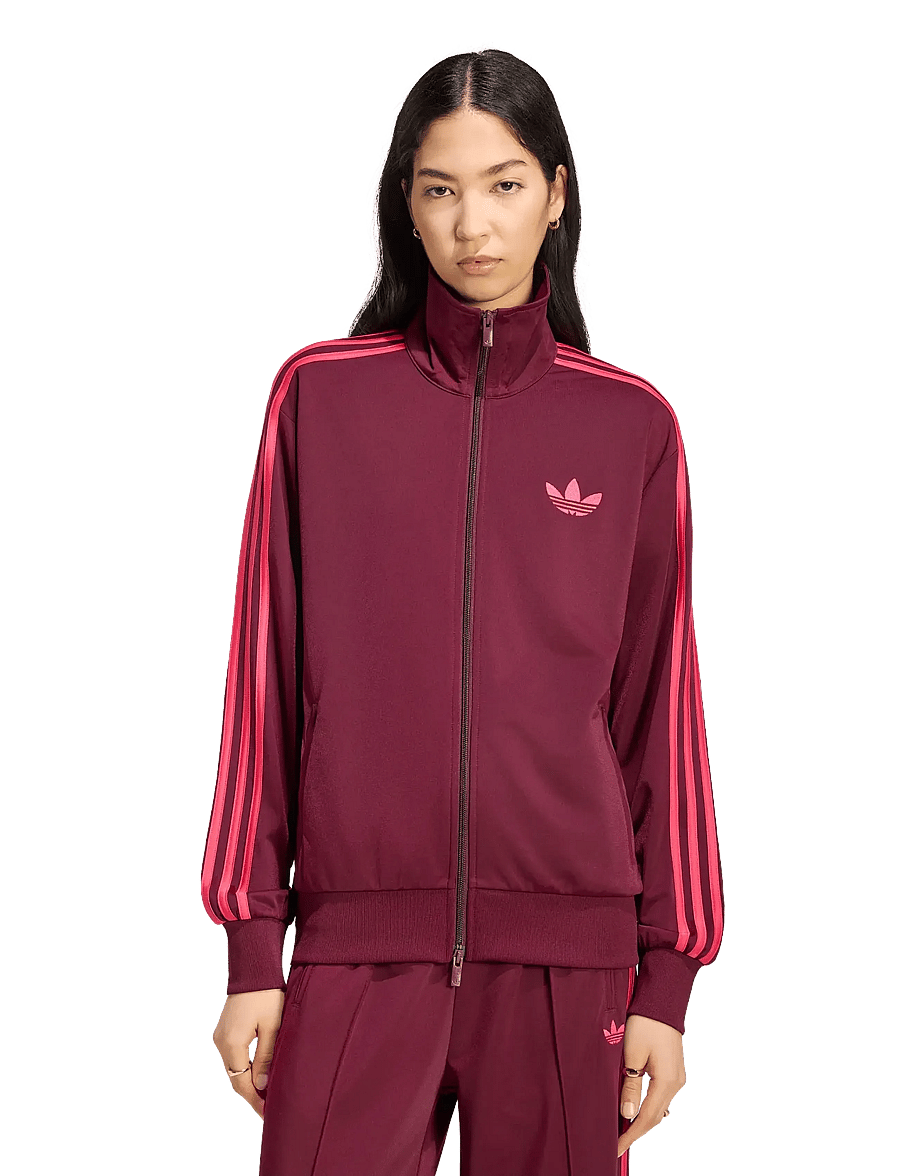 adidas Originals - Firebird TT LOOSE - freizeitjacken - maroon/powpnk - 2