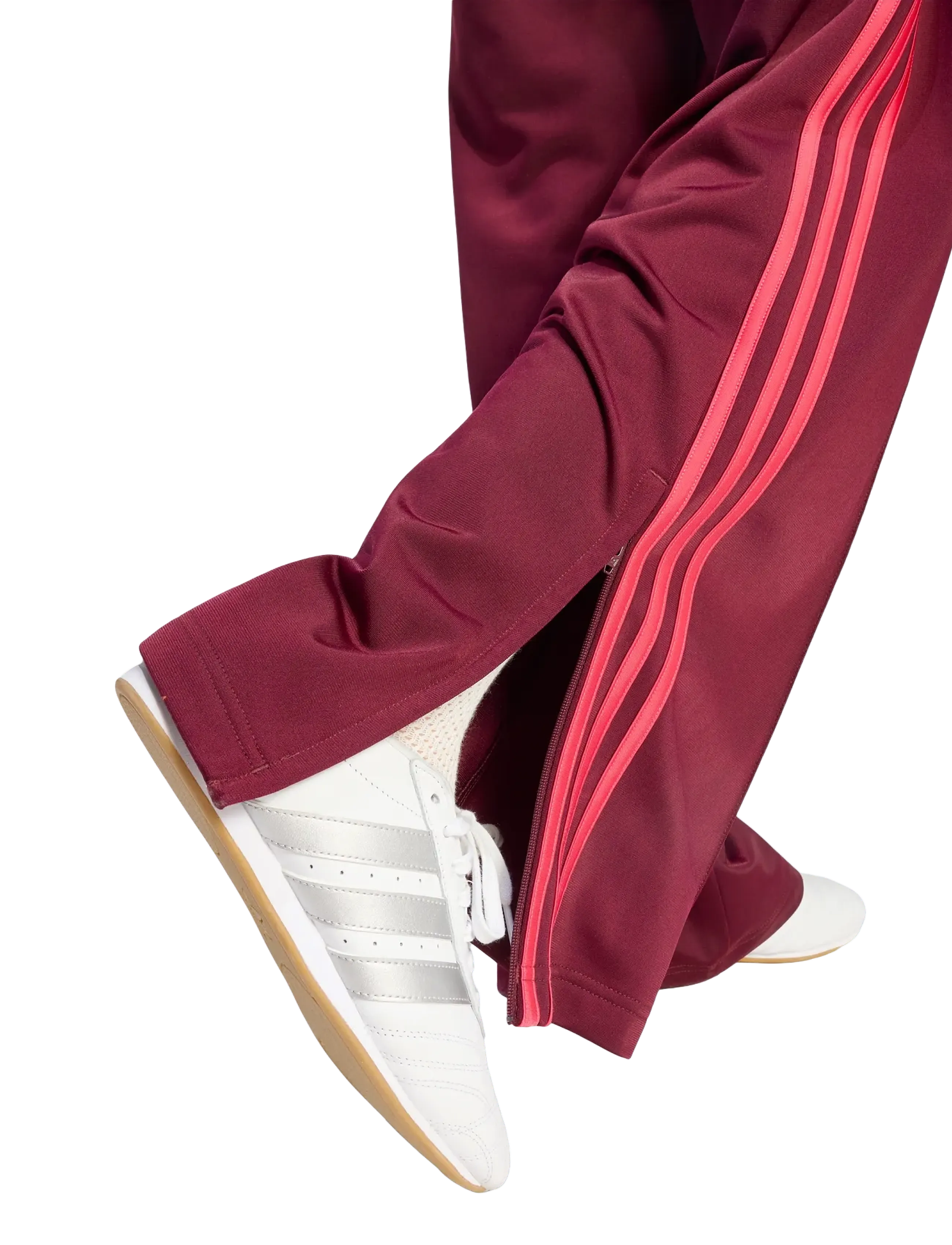 adidas Originals - Firebird LOOSE TP - casual - maroon/powpnk - 4
