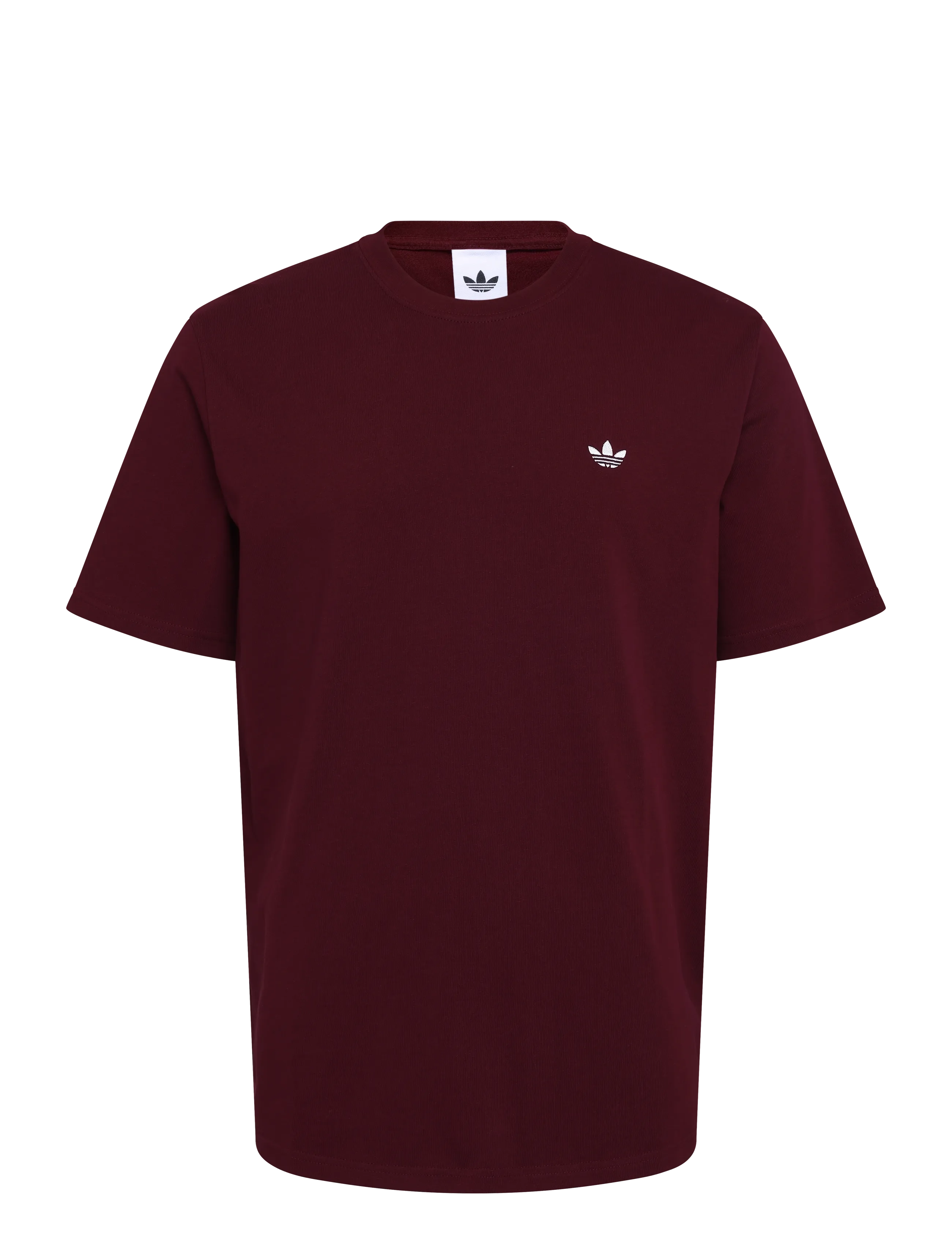 adidas Originals ESS REG TEE - Tänavastiil - MAROON / burgundy