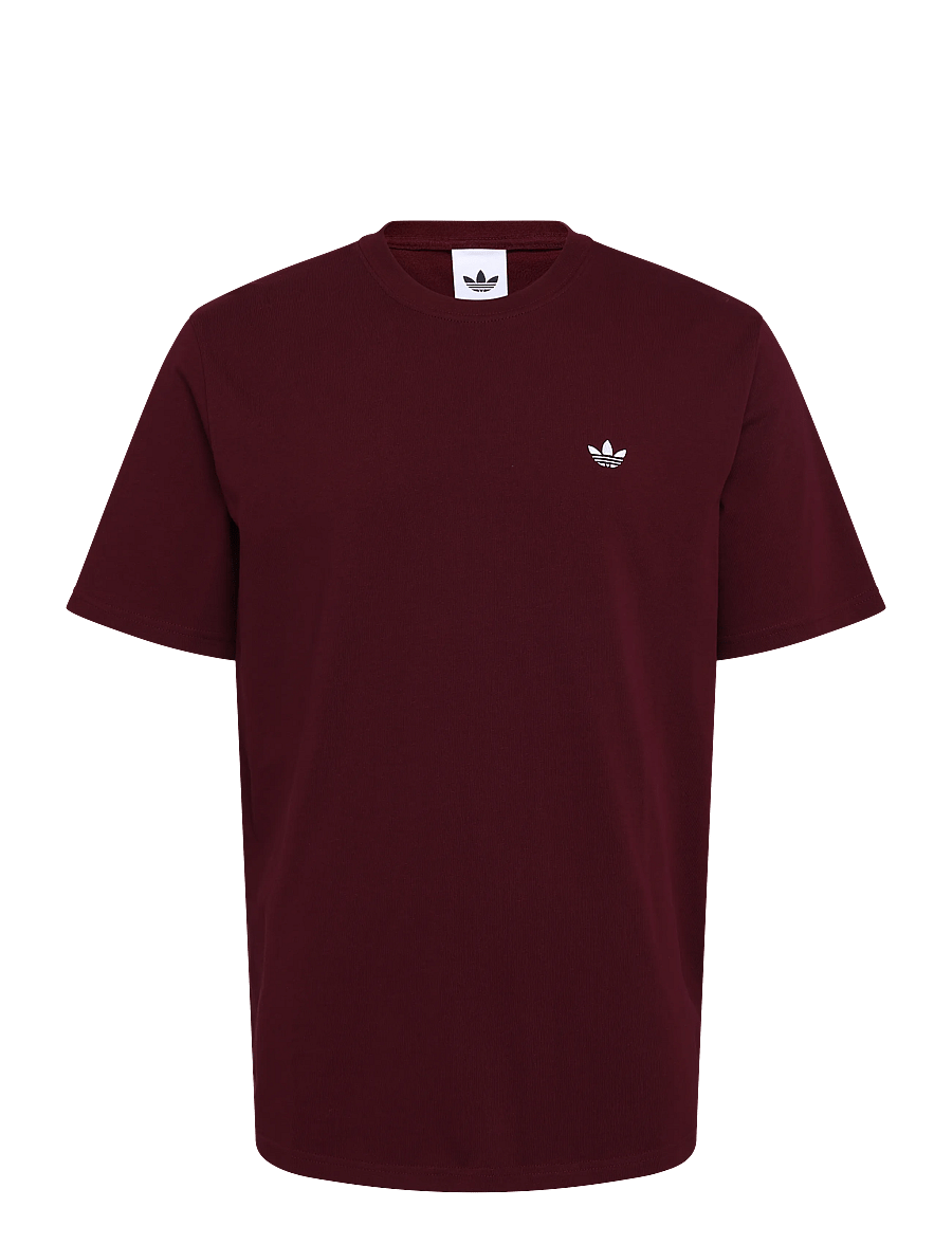 adidas Originals - ESS REG TEE - alussärgid ja t-särgid - maroon - 0