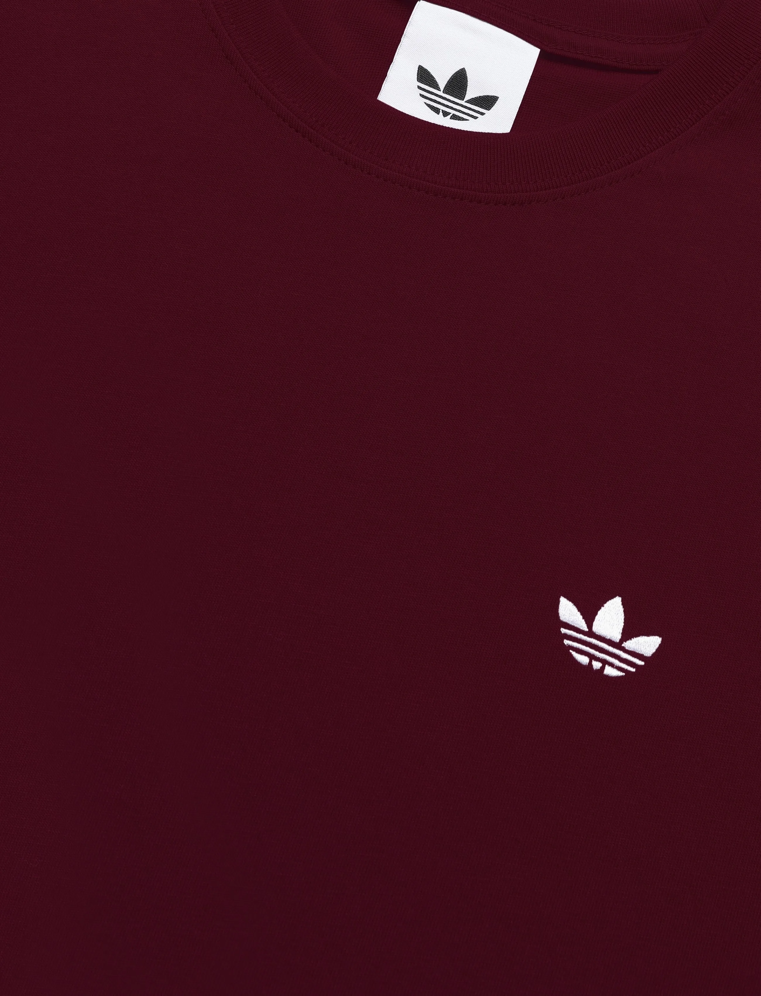 adidas Originals - ESS REG TEE - alussärgid ja t-särgid - maroon - 2