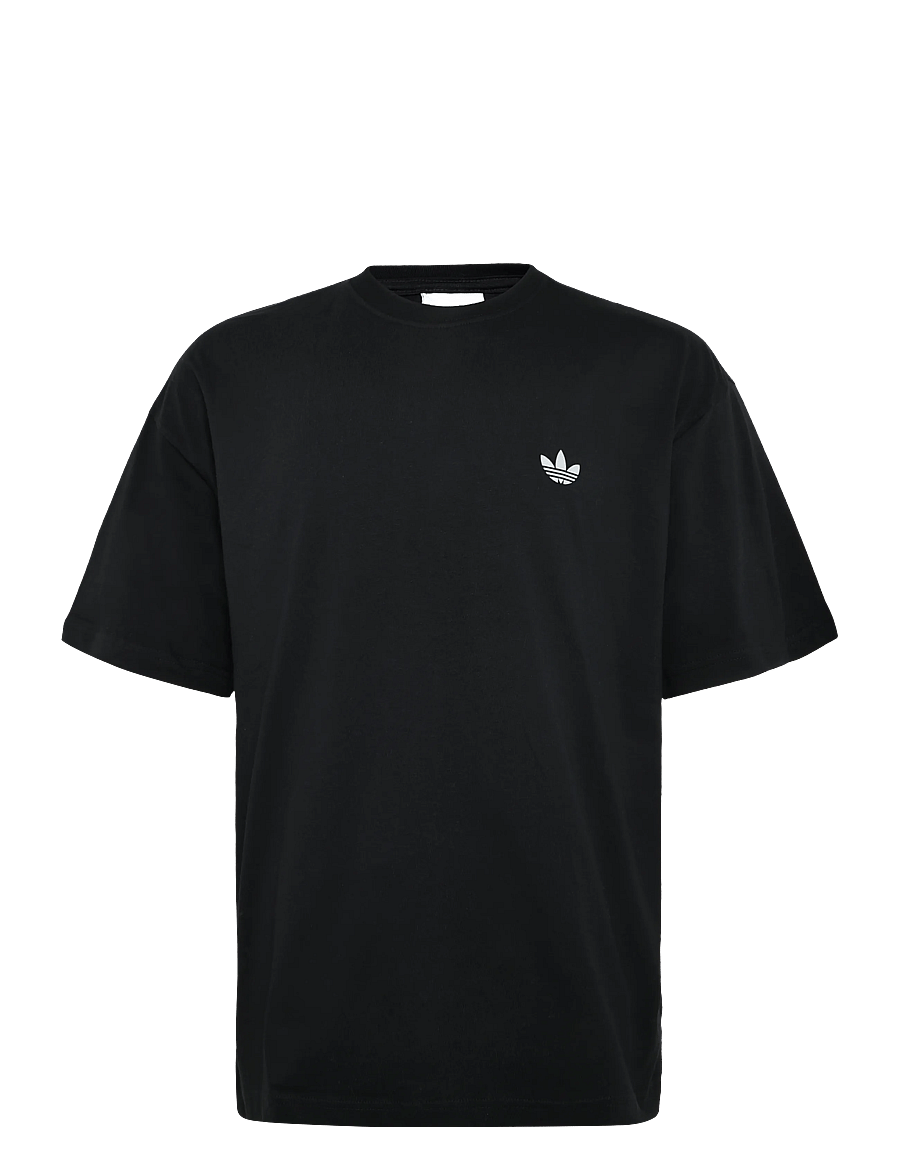 adidas Originals - ESS TEE - t-shirts - black - 1