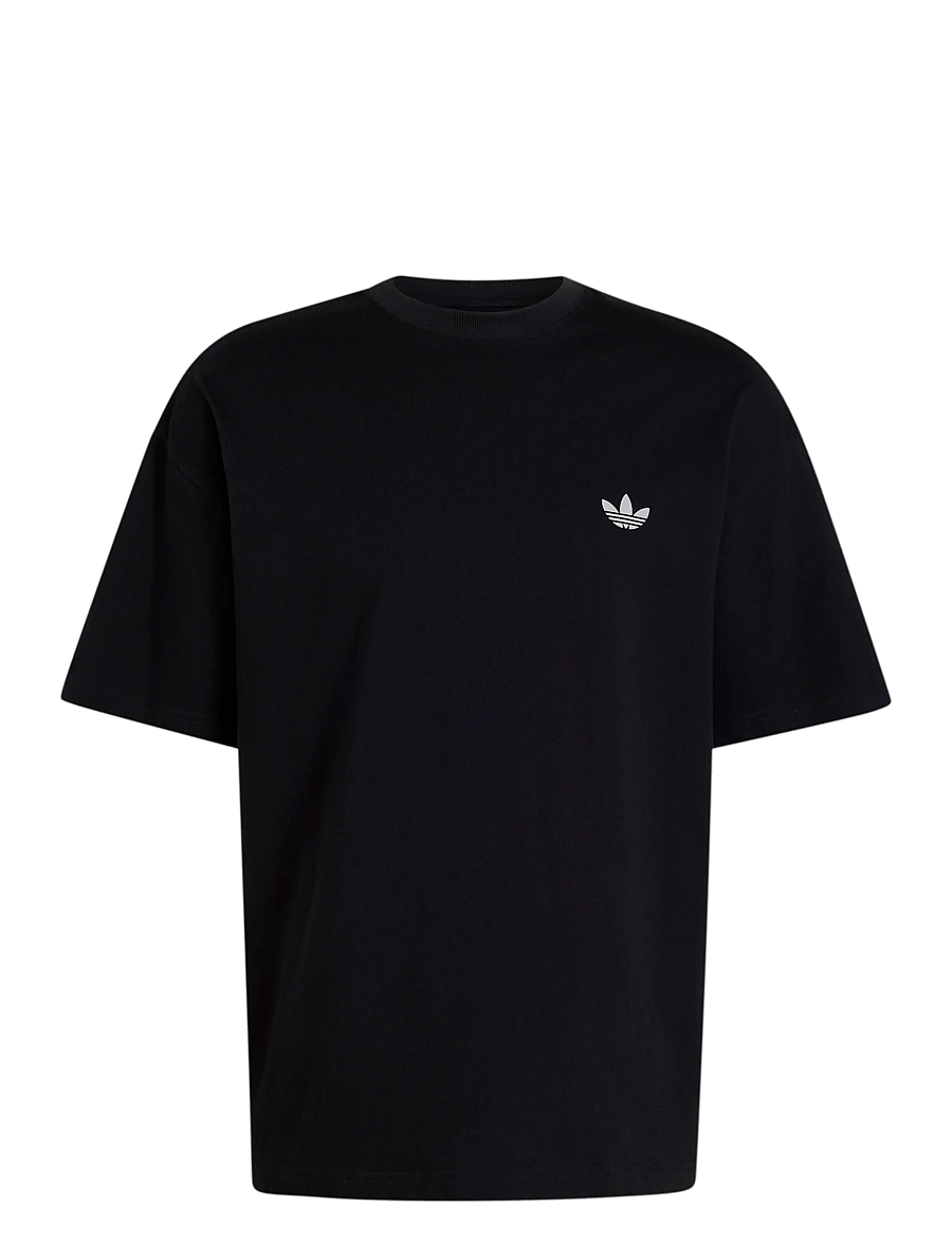 adidas Originals - ESS TEE - oberteile & t-shirts - black - 1