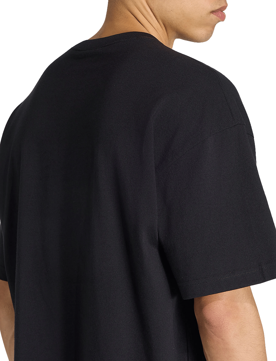adidas Originals - ESS TEE - oberteile & t-shirts - black - 4