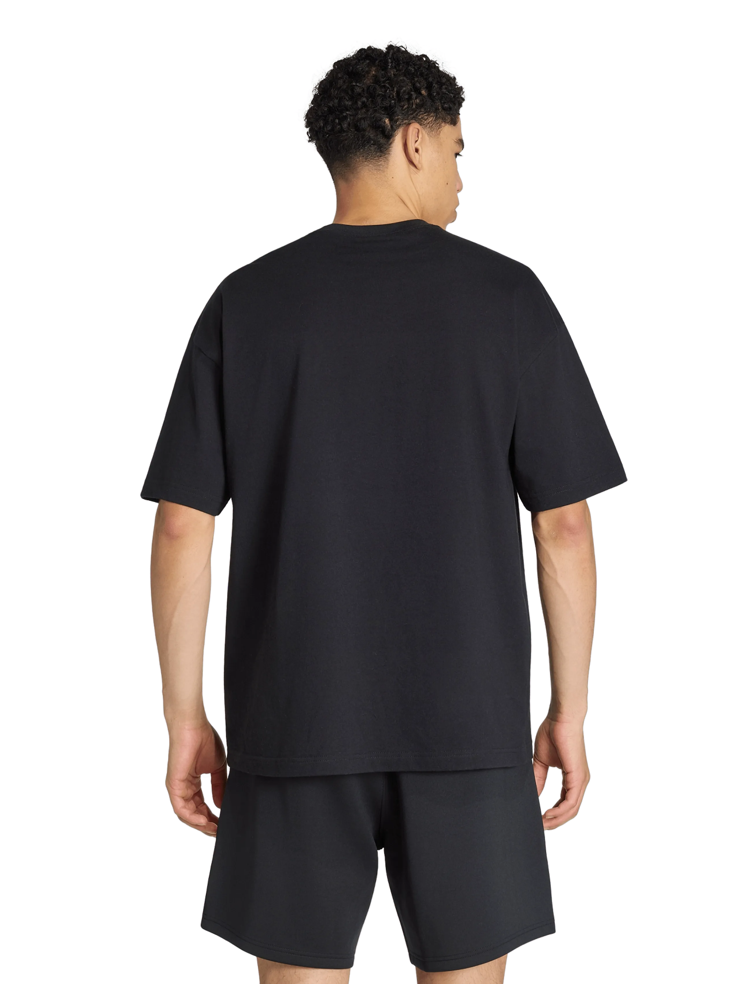 adidas Originals - ESS TEE - oberteile & t-shirts - black - 5