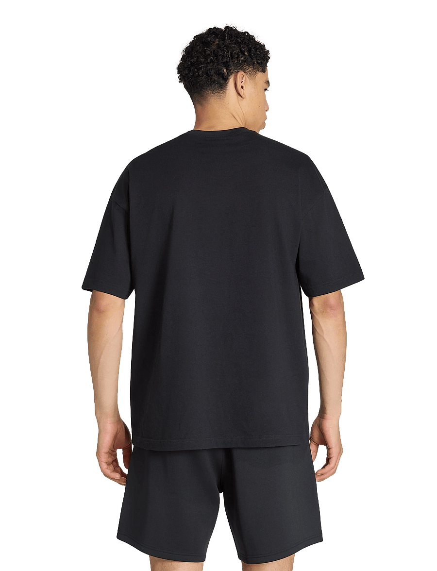 adidas Originals - ESS TEE - oberteile & t-shirts - black - 5