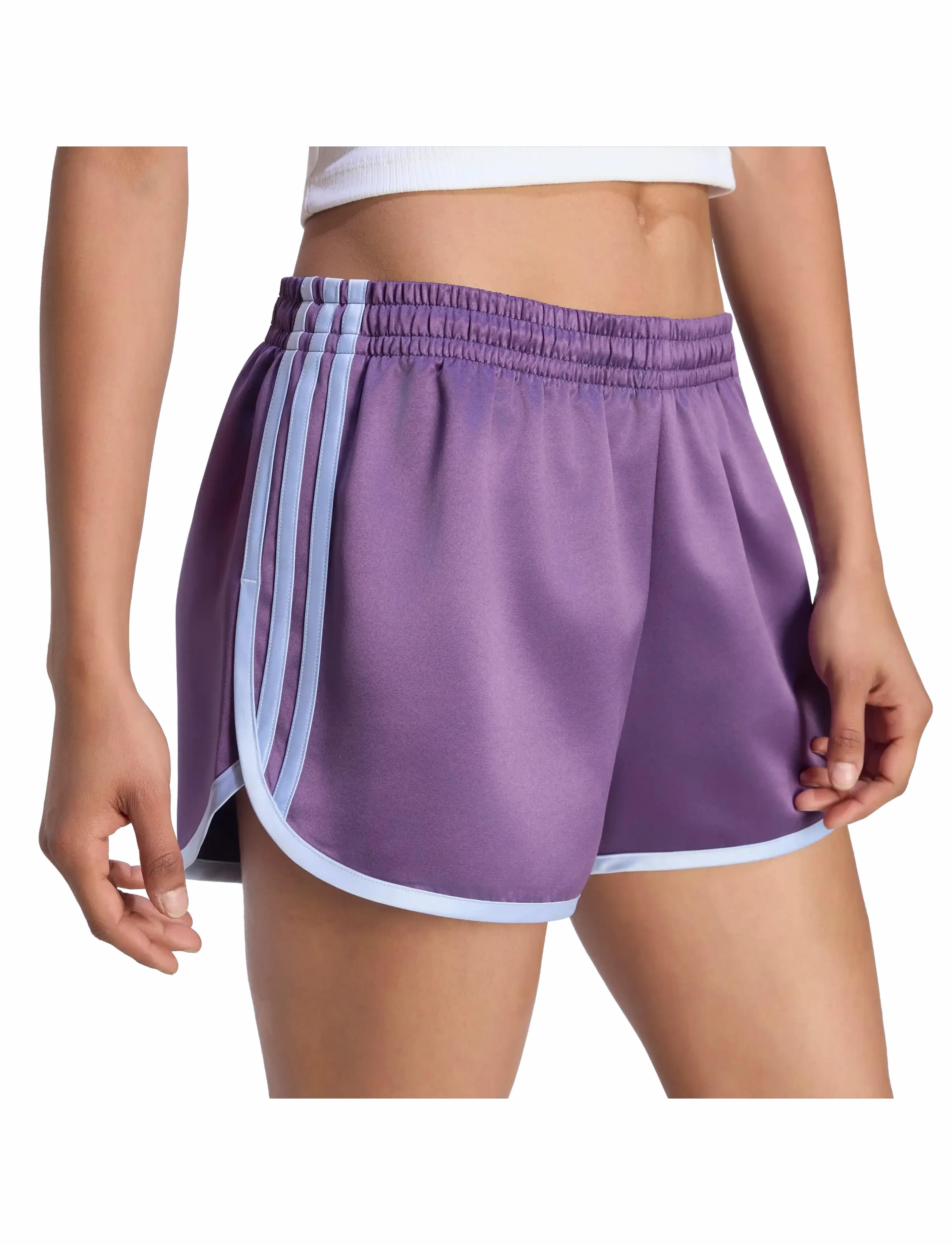 adidas Originals - 3S SPRNTR SHORT - shorts - violet/bludaw - 3
