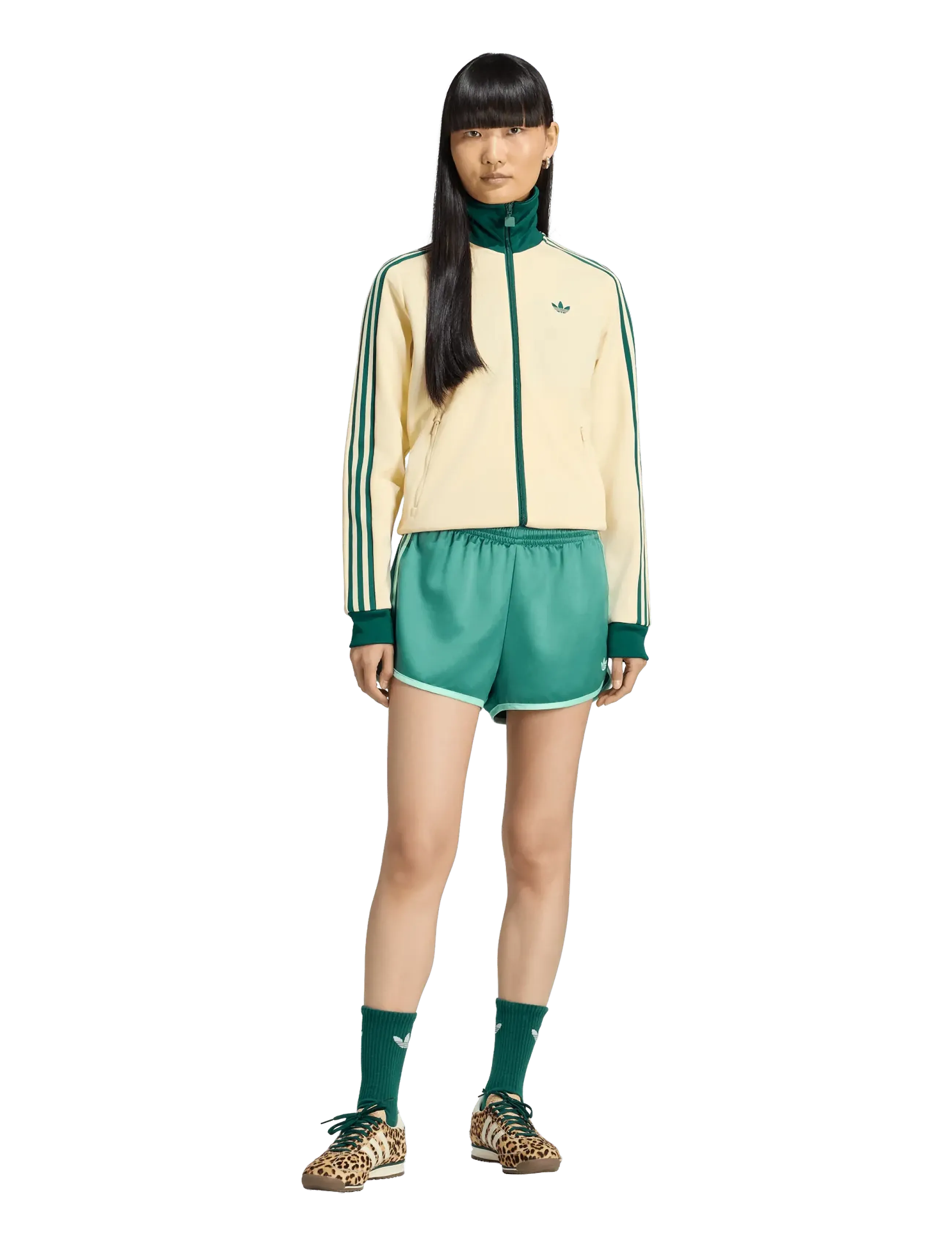 adidas Originals - CLASSIC TT - freizeitjacken - warvan/cgreen - 0