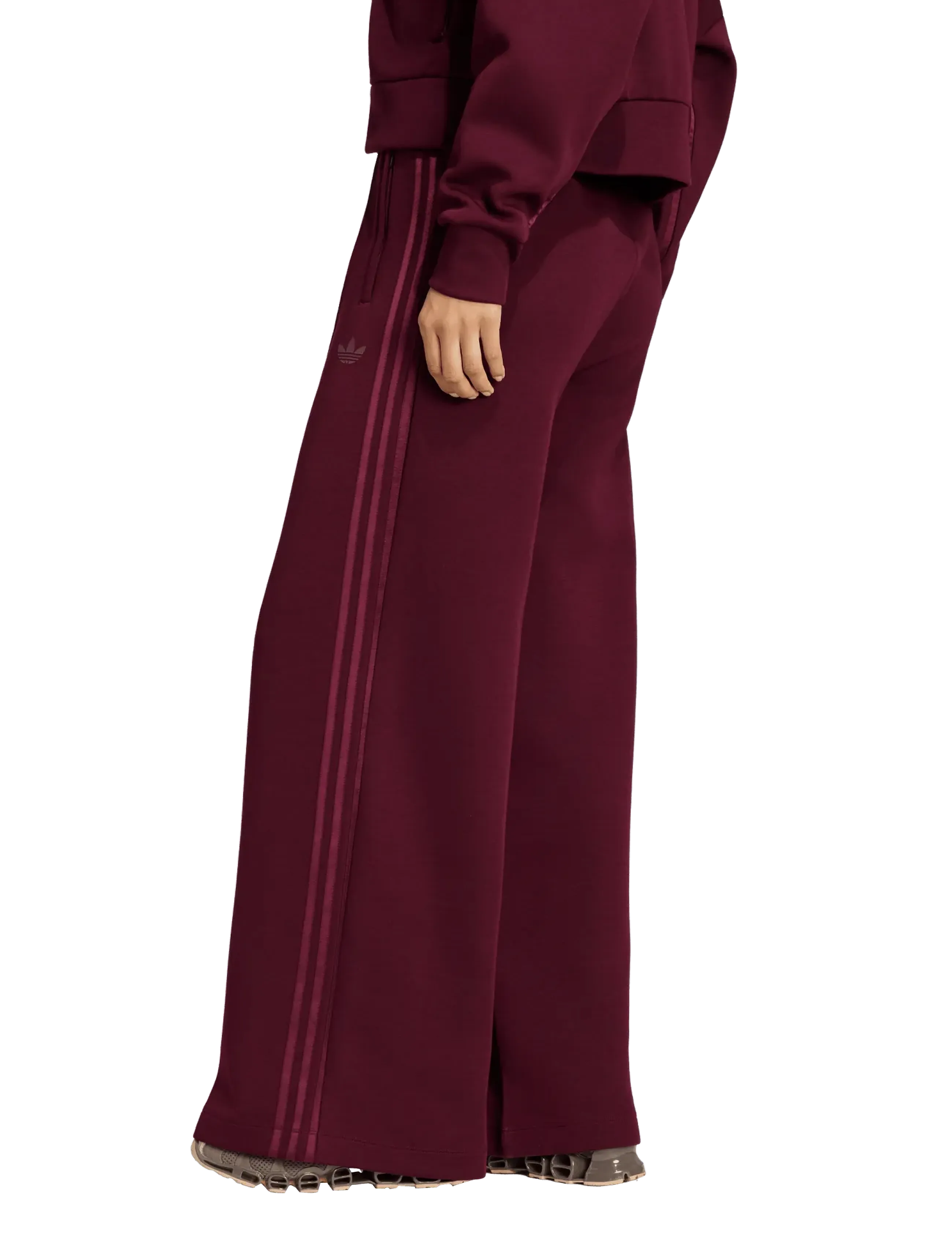 adidas Originals - SPACER PANT - vabaajapüksid - maroon - 5