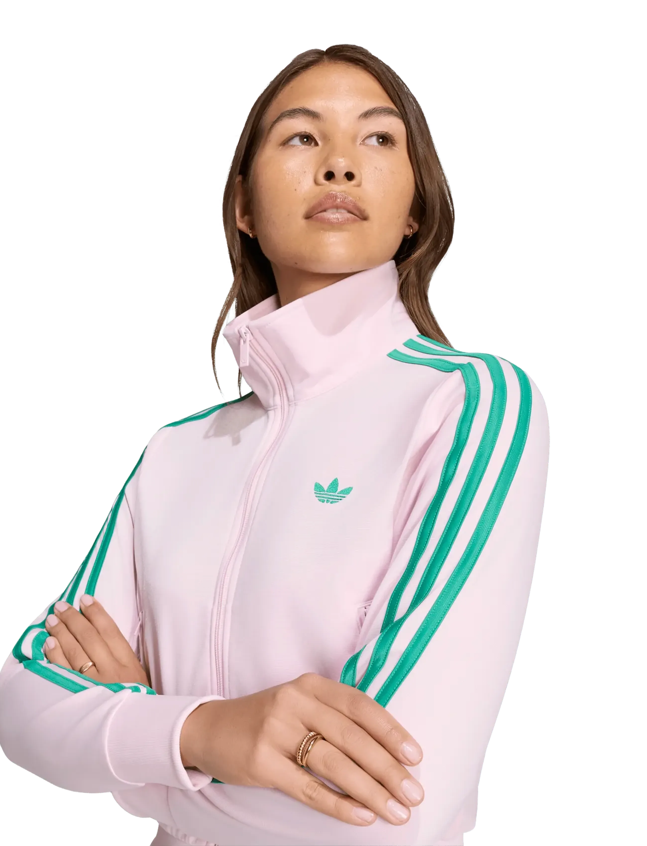 adidas Originals - FB CLASSIC TT - casual jakker - clpink/cougrn - 3