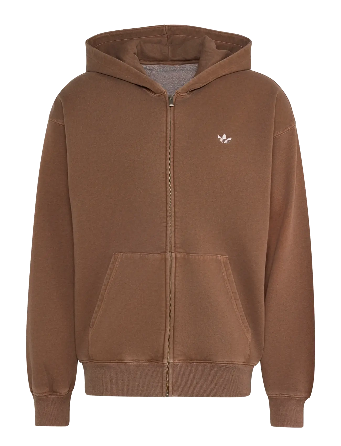 adidas Originals ESS LOOSE FZ HD - Nowosci - PREBRN / brown