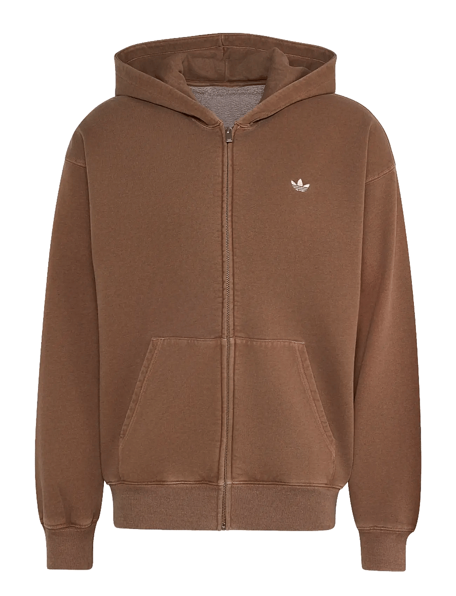 adidas Originals - ESS LOOSE FZ HD - overdele - prebrn - 1