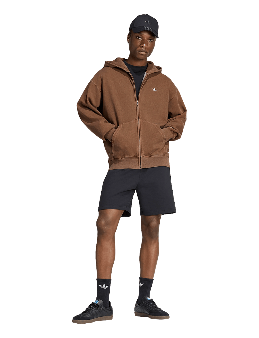 adidas Originals - ESS LOOSE FZ HD - overdele - prebrn - 0