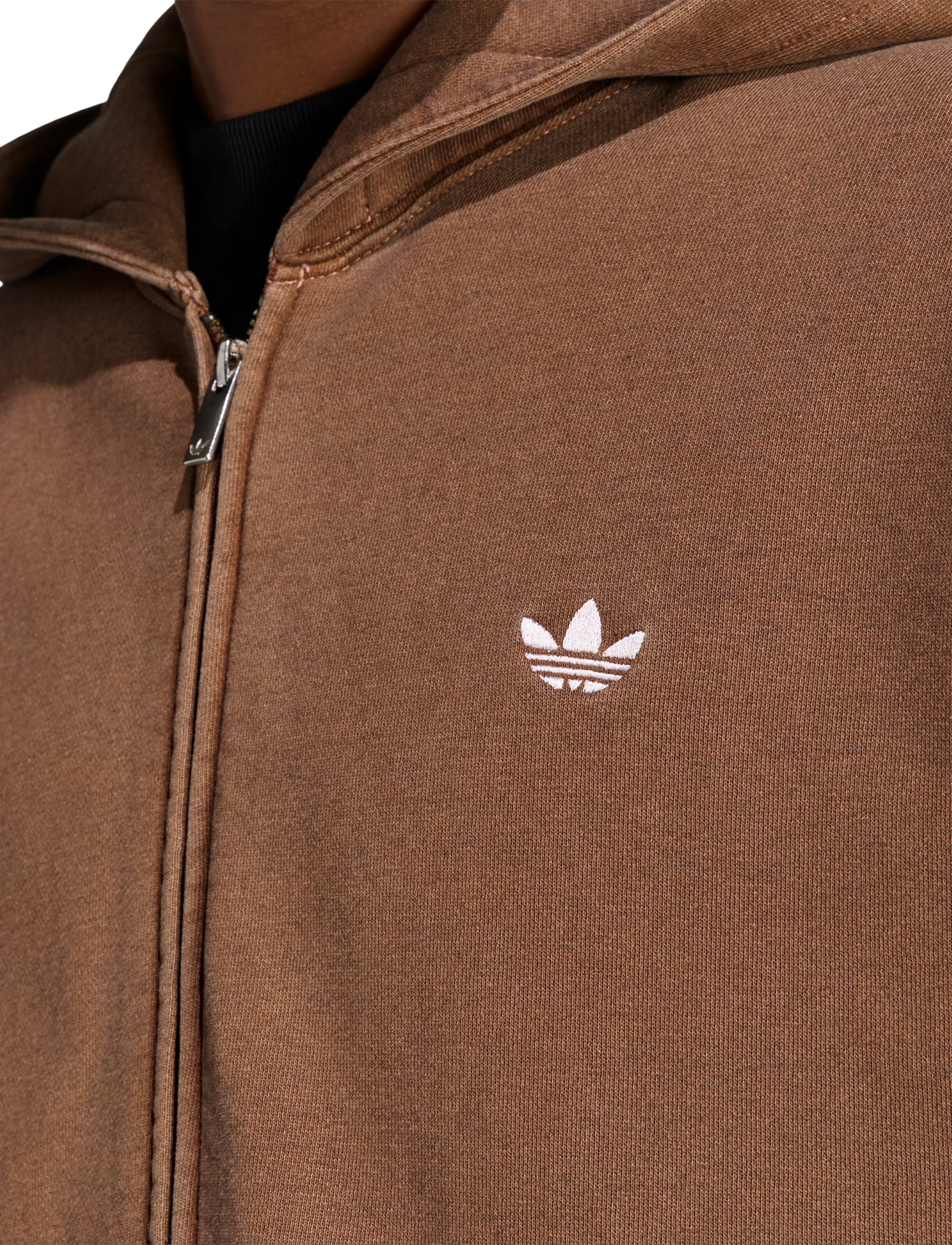 adidas Originals - ESS LOOSE FZ HD - overdele - prebrn - 3