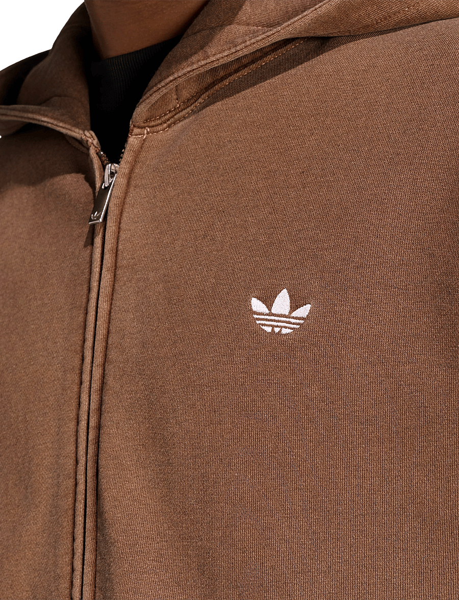 adidas Originals - ESS LOOSE FZ HD - overdele - prebrn - 3