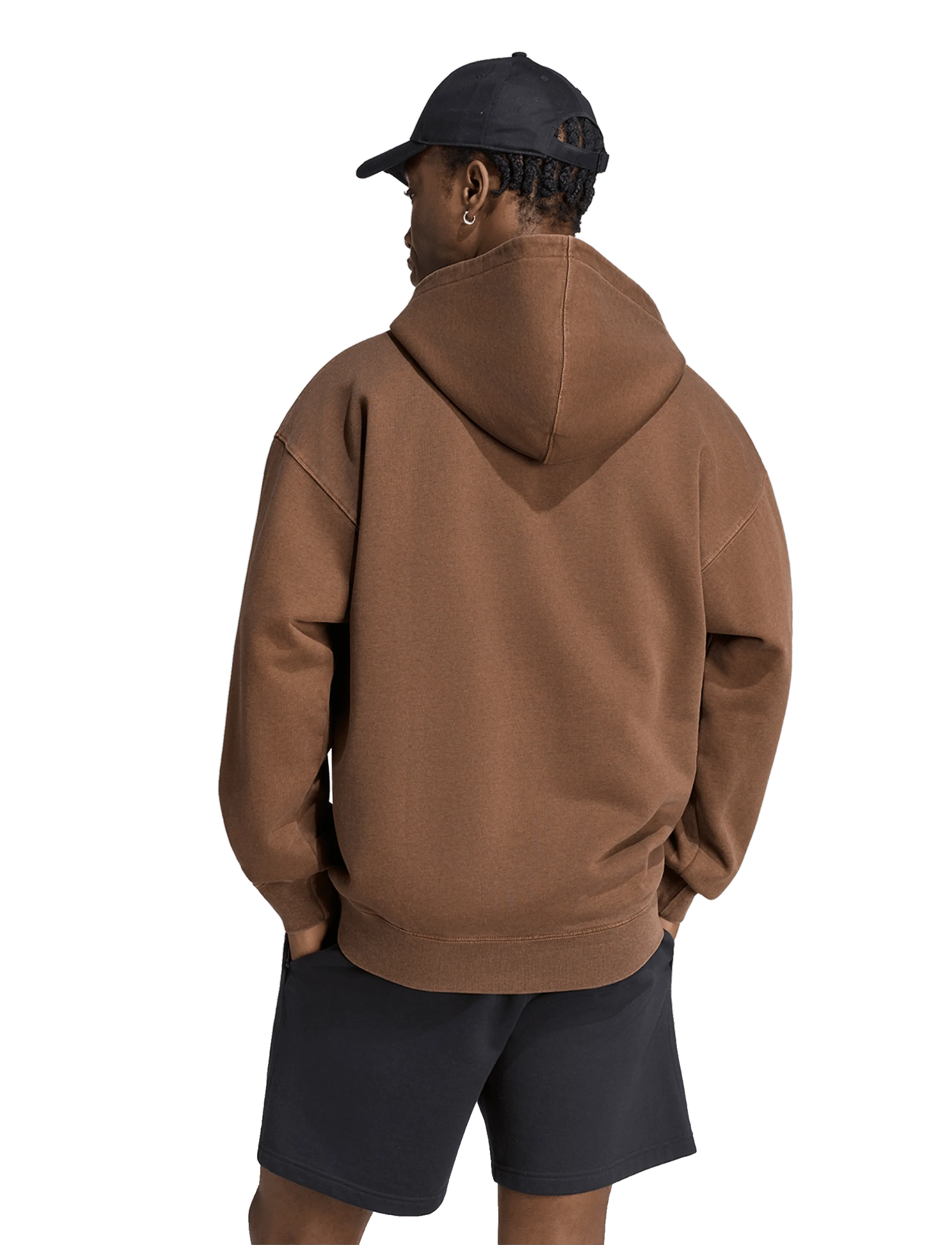 adidas Originals - ESS LOOSE FZ HD - overdele - prebrn - 5