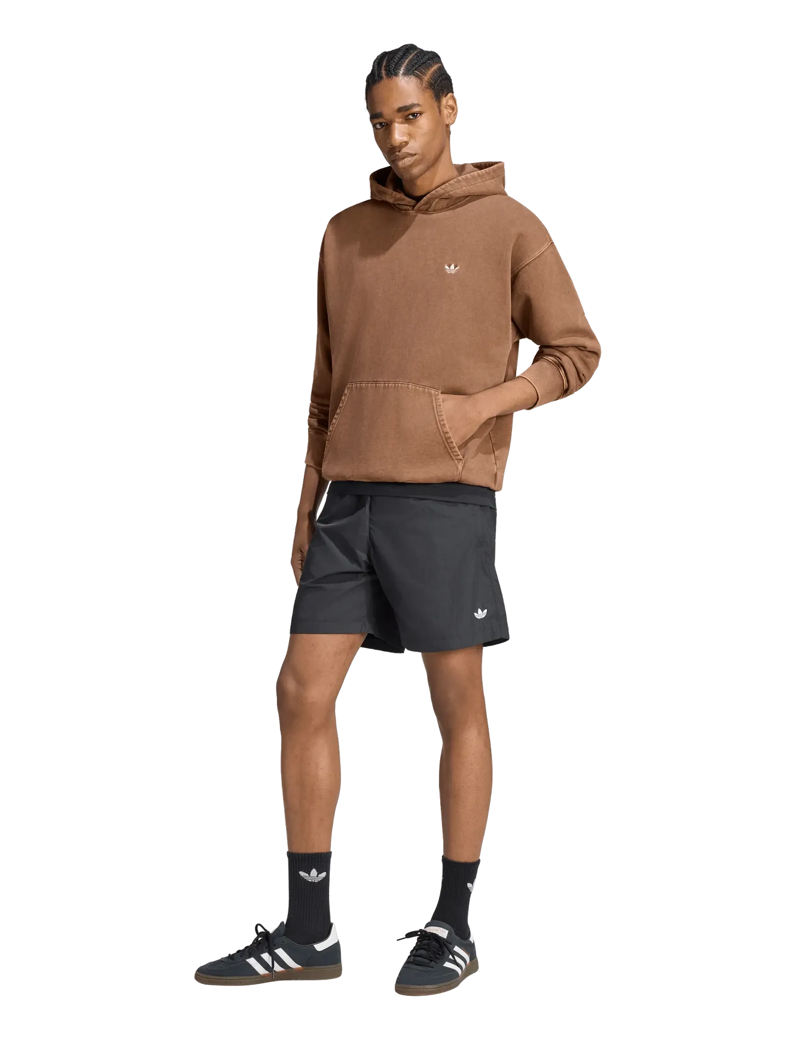 adidas Originals - ESS WASHED HD - tops - prebrn - 0
