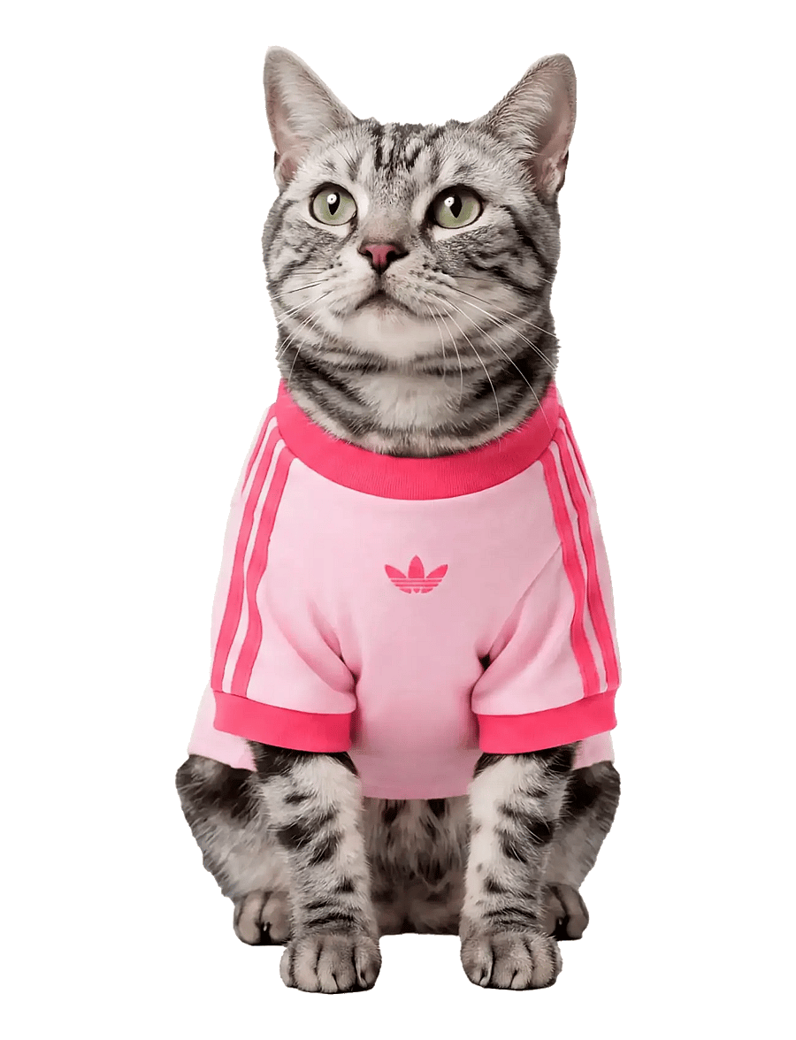 adidas Originals - PET CALI TEE - lemmikloomadele - clpink/reapnk - 1