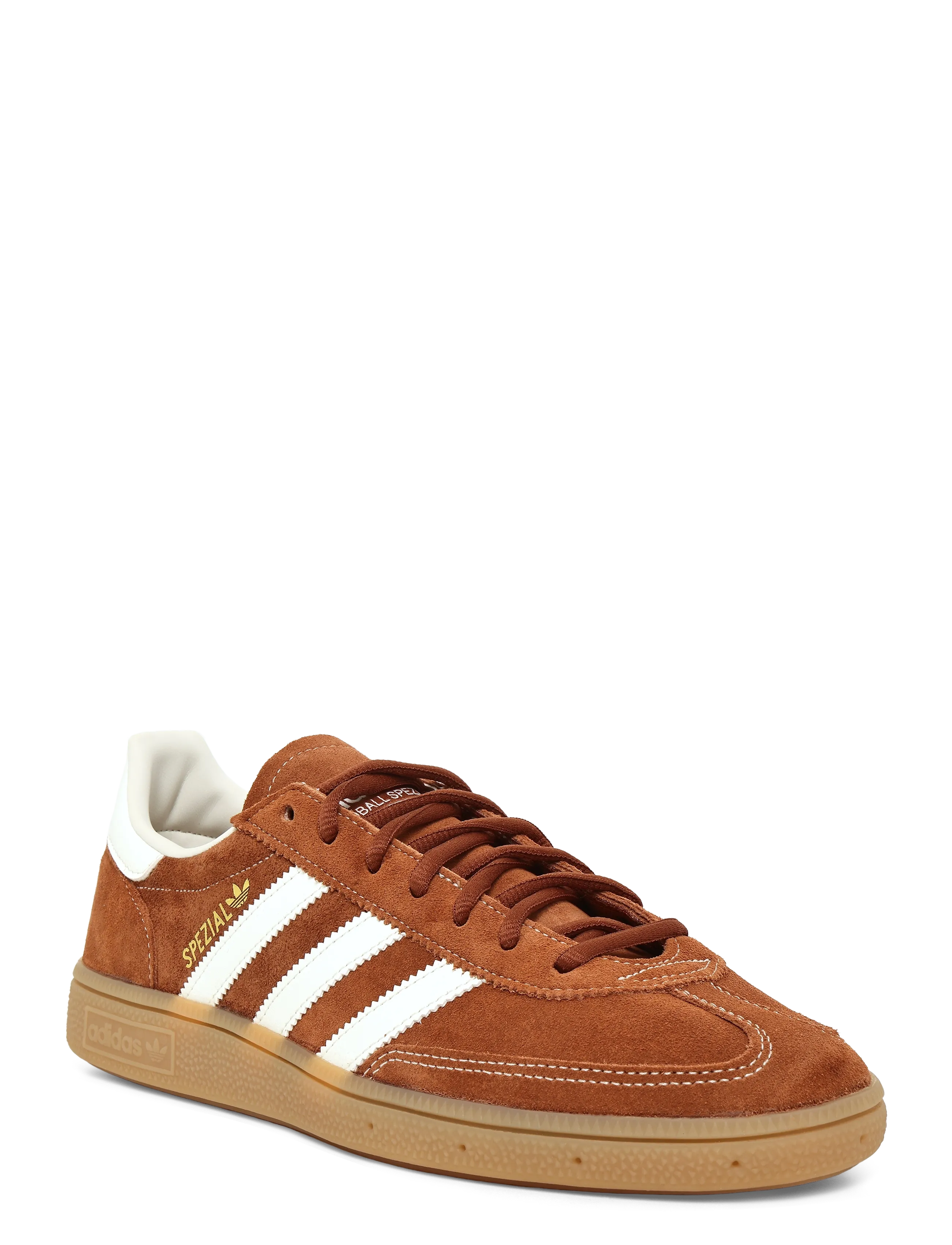 adidas Originals HANDBALL SPEZIAL - Siseruumide spordijalatsid - DUBR/OWHITE/GUM4 / brown