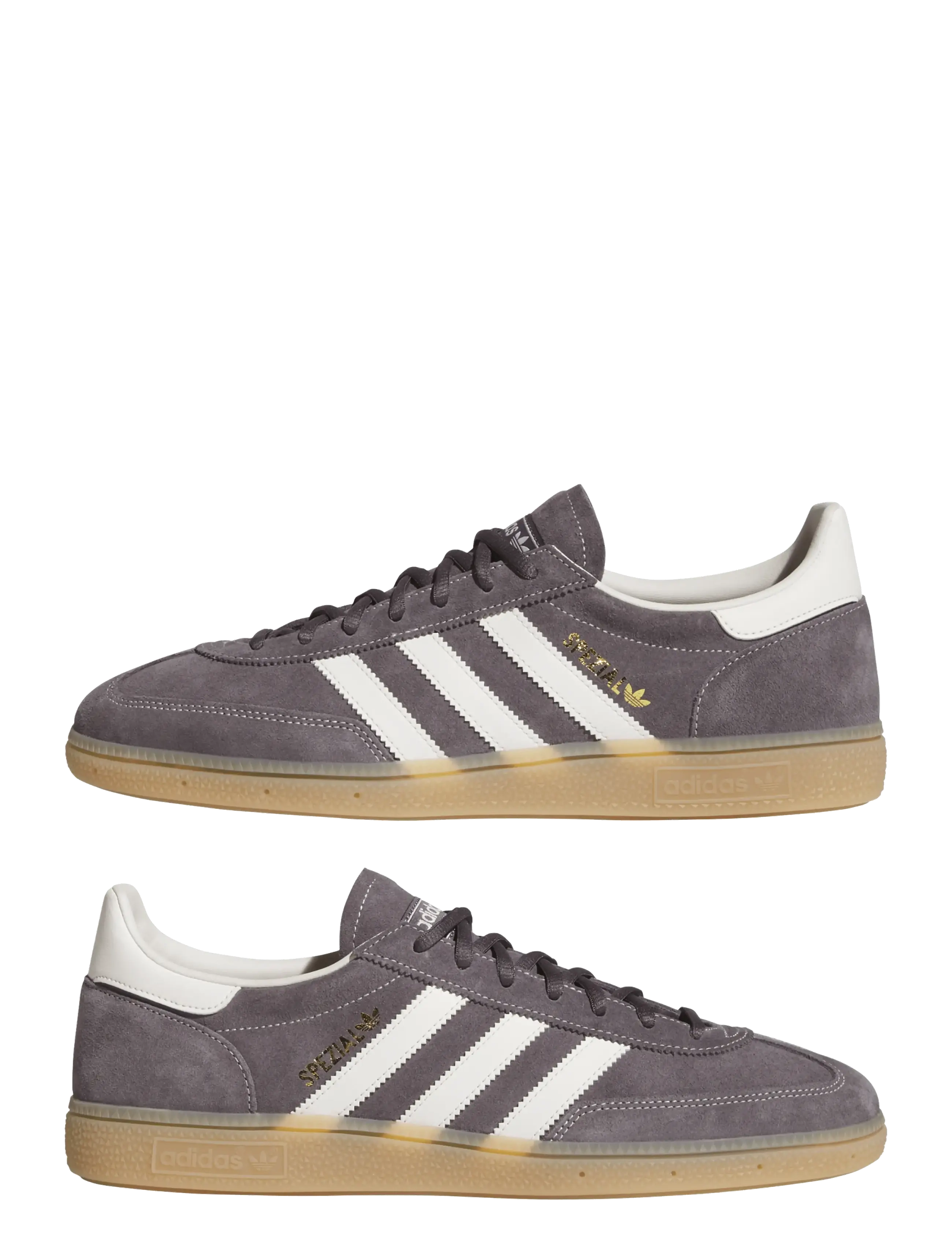adidas Originals - HANDBALL SPEZIAL - low top sneakers - grestr/owhite/gum4 - 5