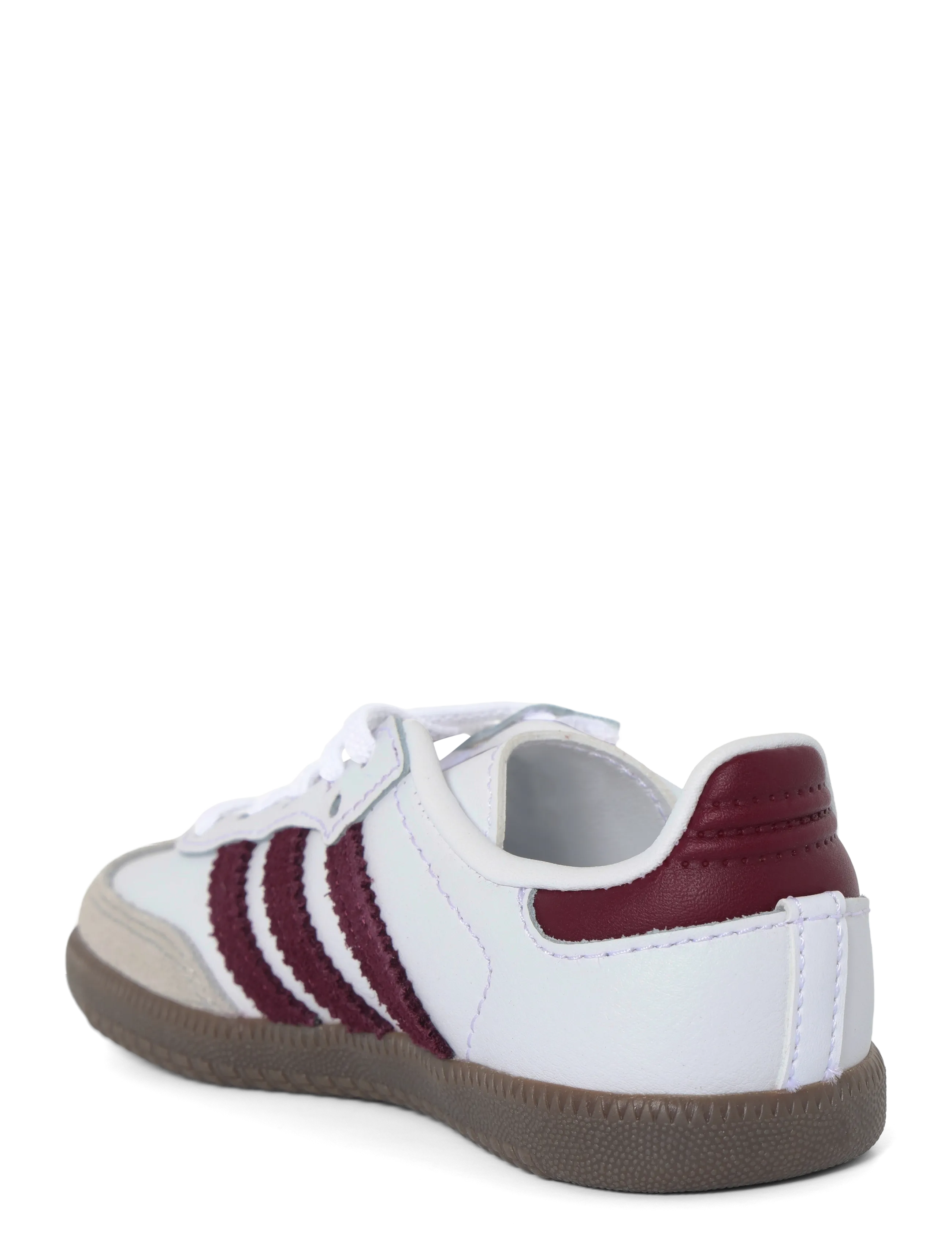 adidas Originals - SAMBA OG CF EL I - låga sneakers - ftwwht/maroon/gum5 - 1