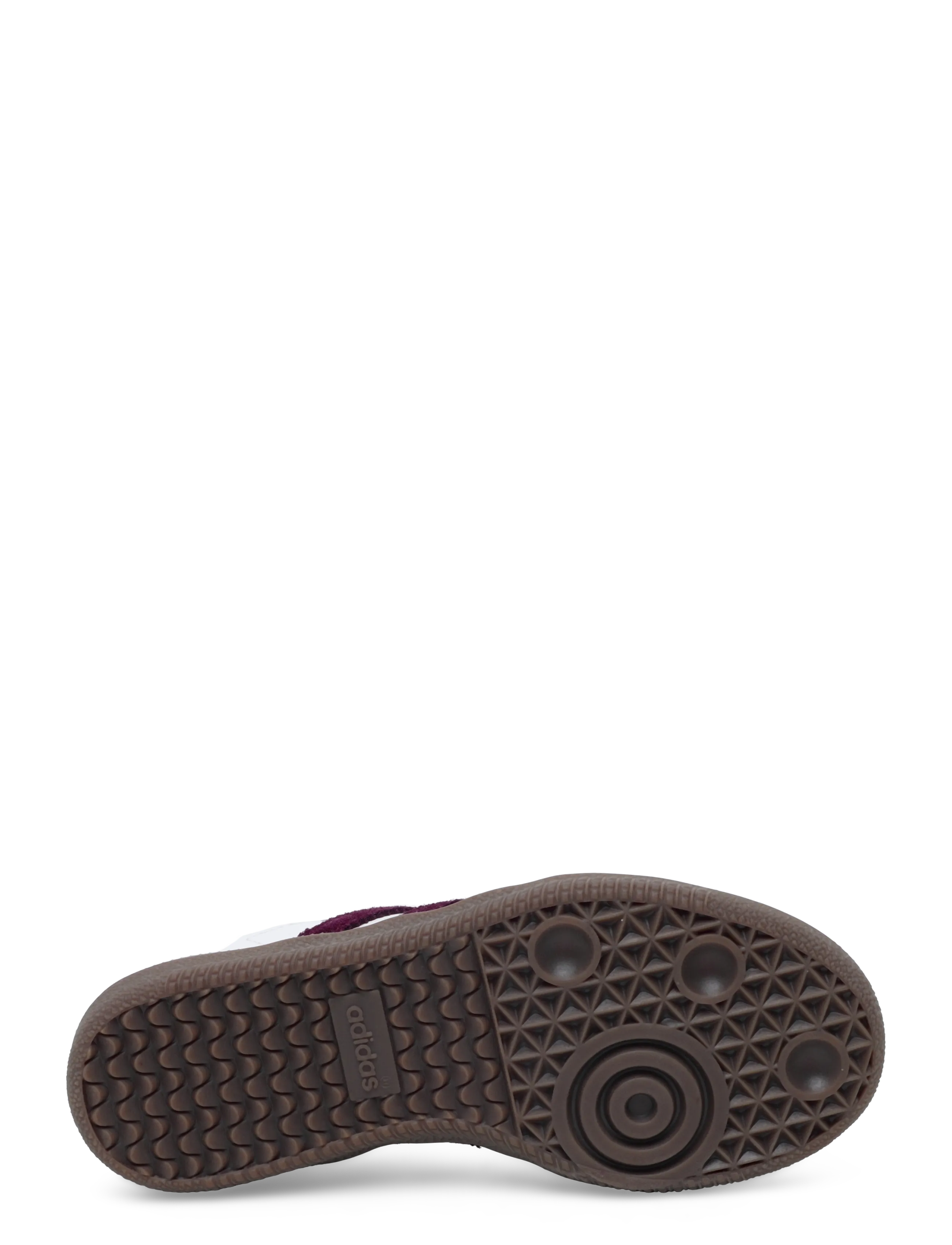 adidas Originals - SAMBA OG C - low-top sneakers - ftwwht/maroon/gum5 - 4