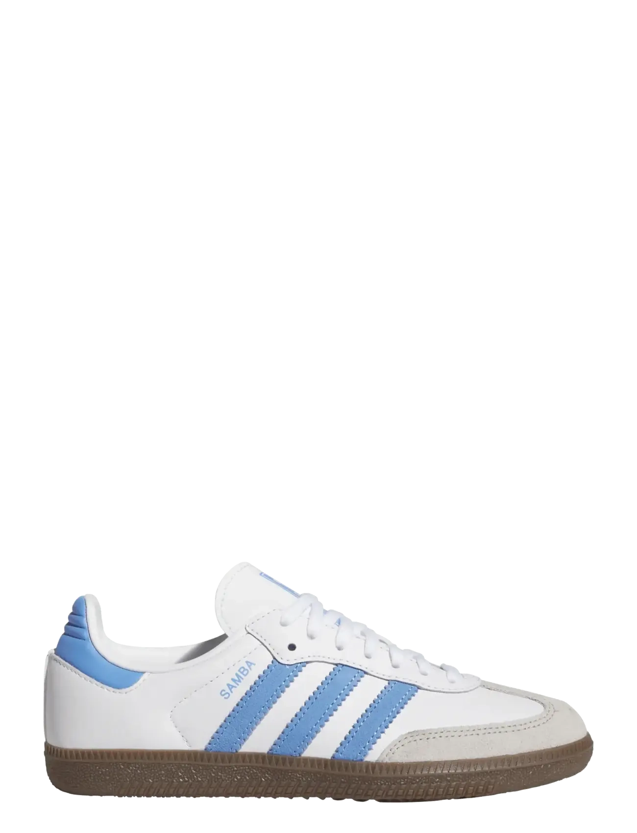 adidas Originals - SAMBA OG J - lave sneakers - ftwwht/blufus/gum5 - 1