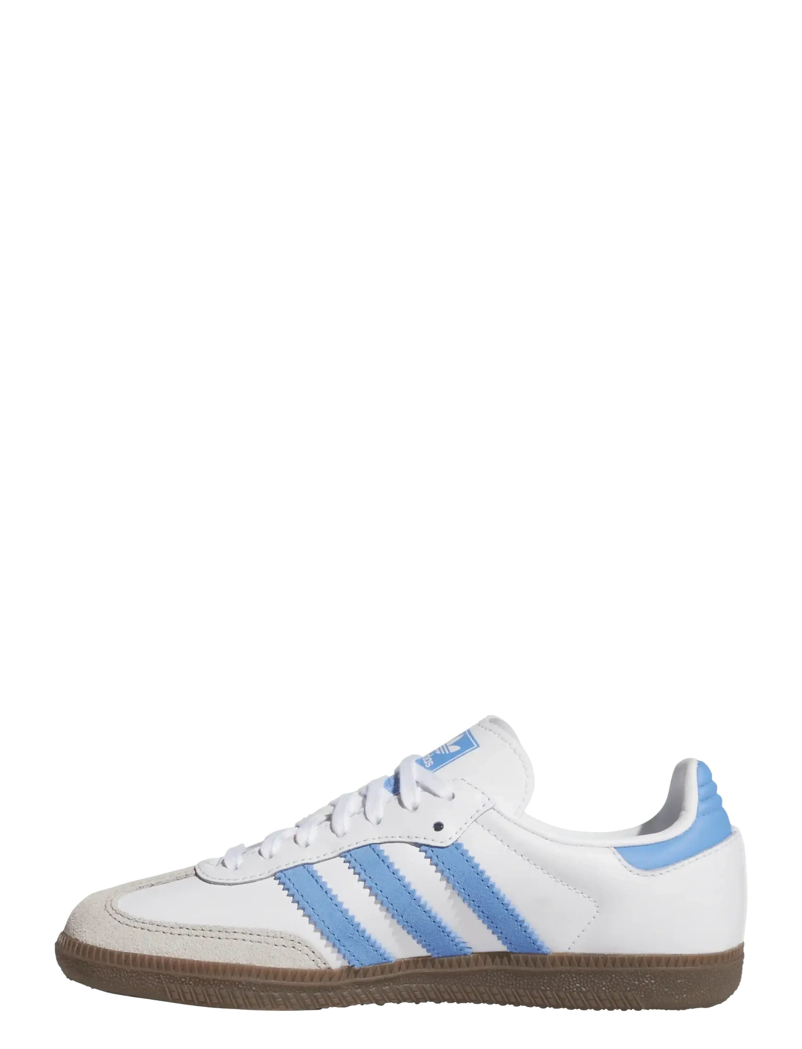 adidas Originals - SAMBA OG J - lave sneakers - ftwwht/blufus/gum5 - 2