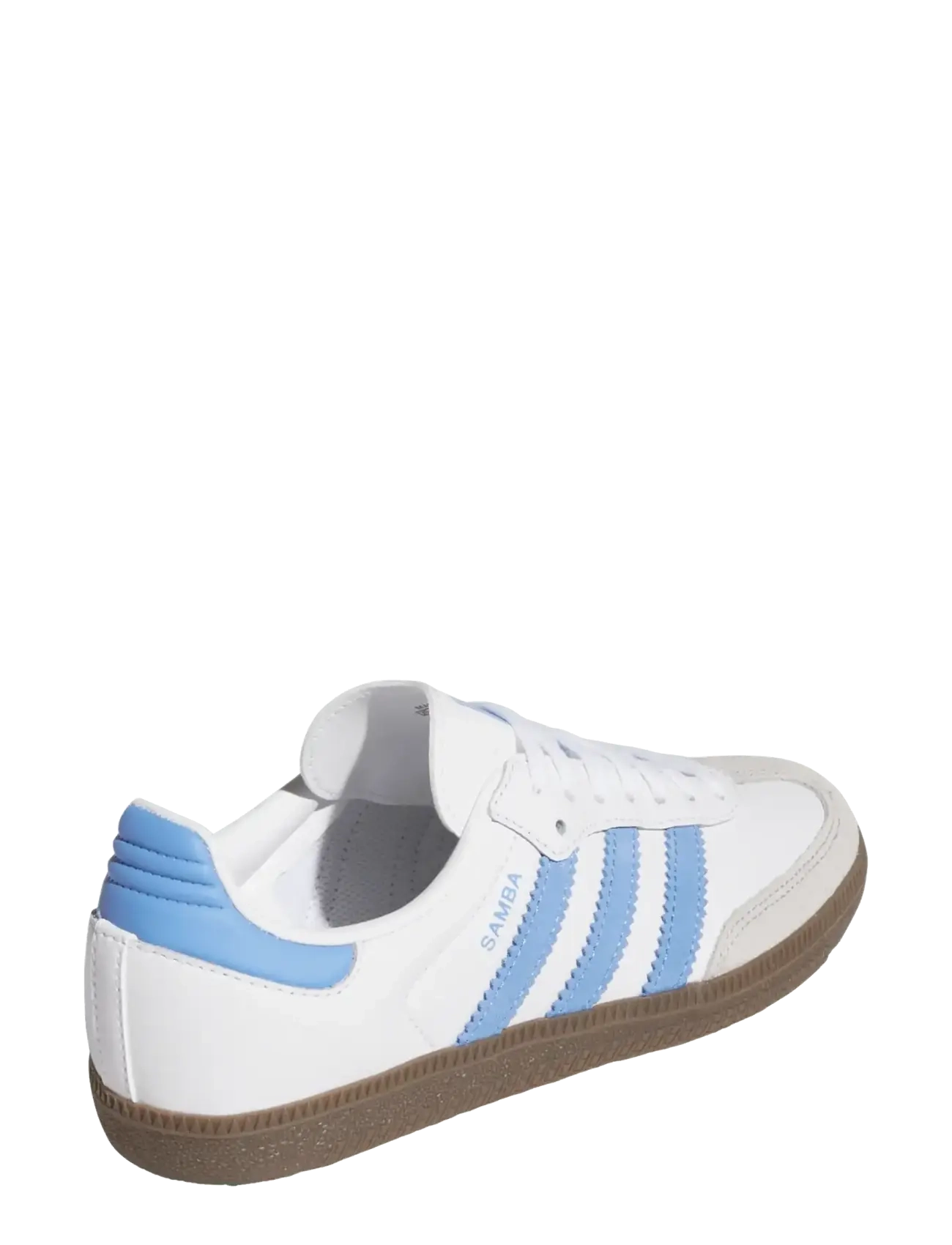 adidas Originals - SAMBA OG J - lave sneakers - ftwwht/blufus/gum5 - 3