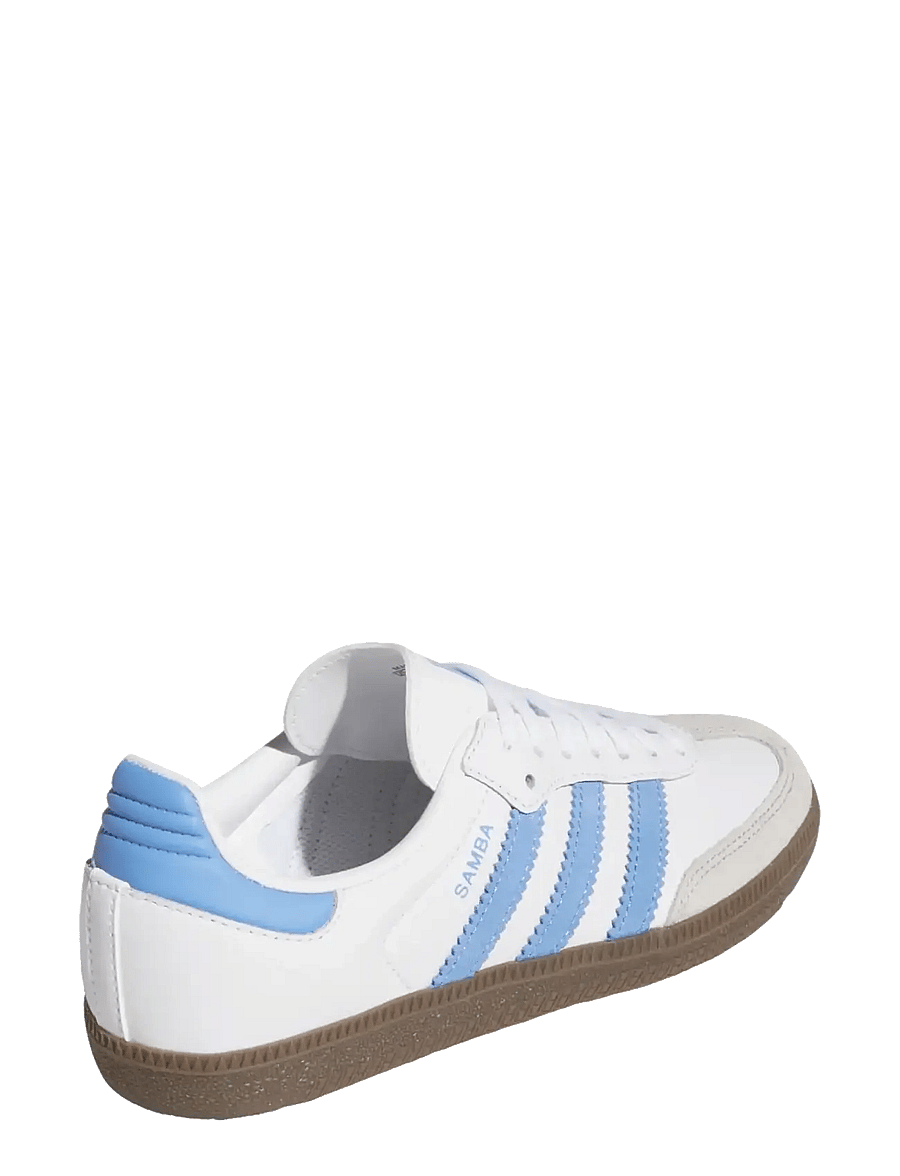 adidas Originals - SAMBA OG J - tennised - ftwwht/blufus/gum5 - 3