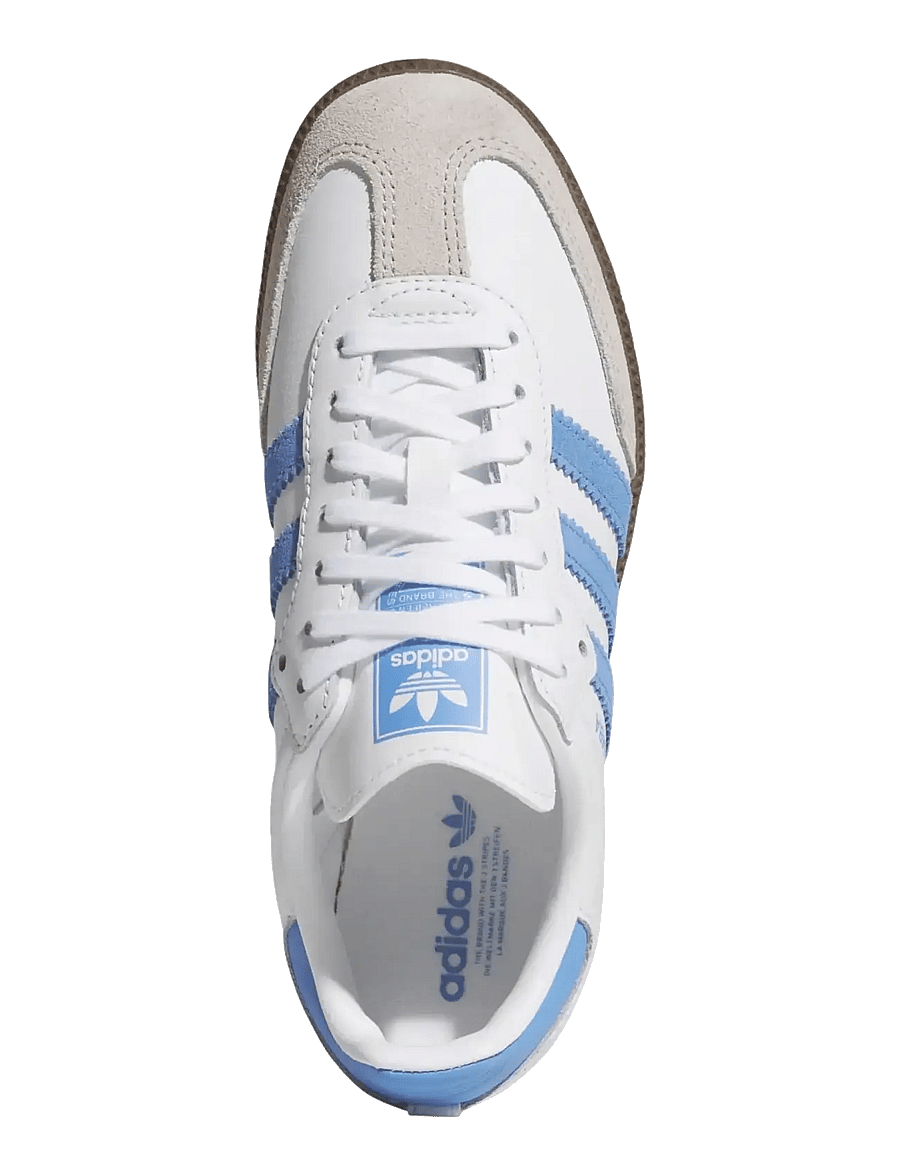 adidas Originals - SAMBA OG J - tennised - ftwwht/blufus/gum5 - 4