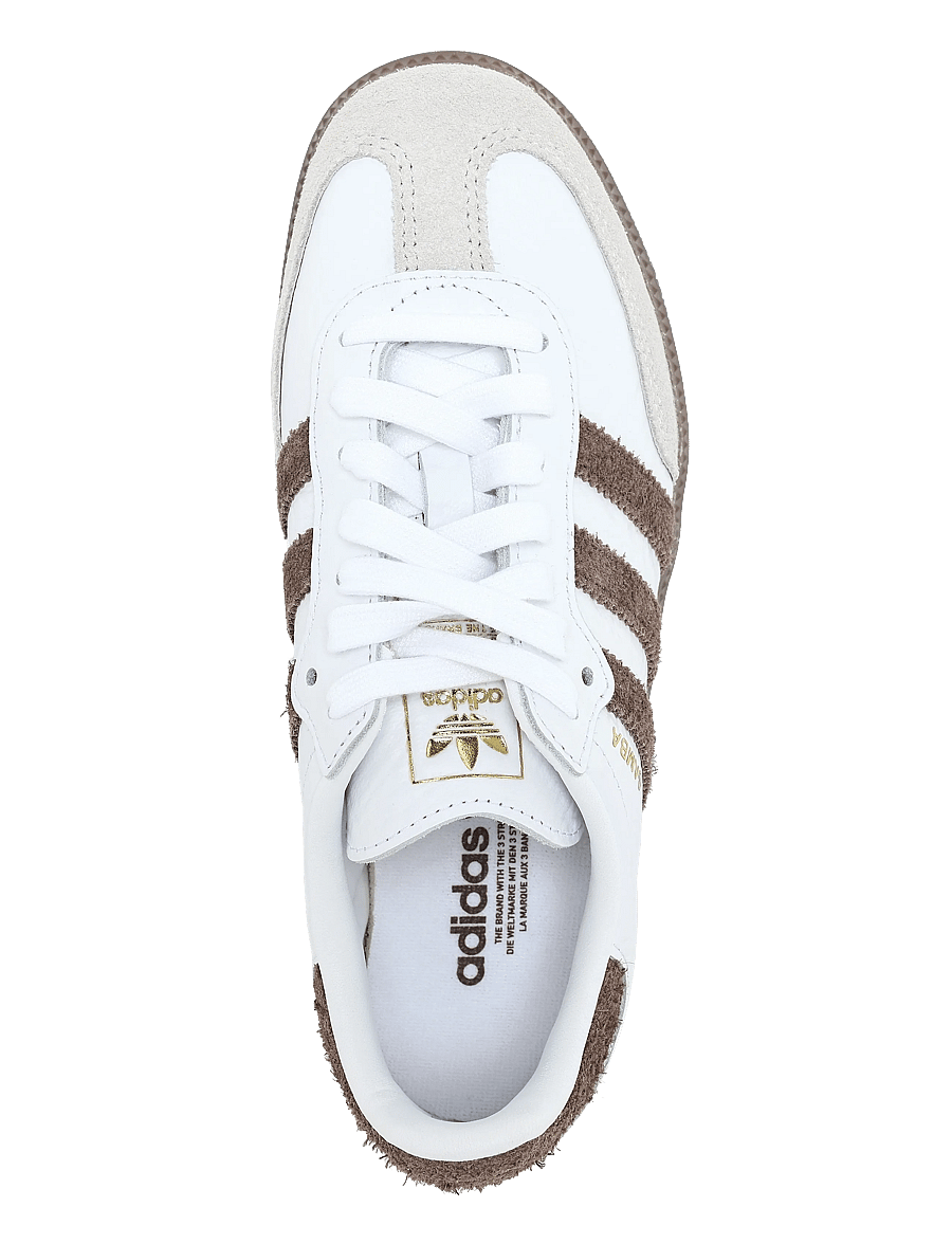 adidas Originals - SAMBA OG W - low top sneakers - ftwwht/earstr/gum5 - 3