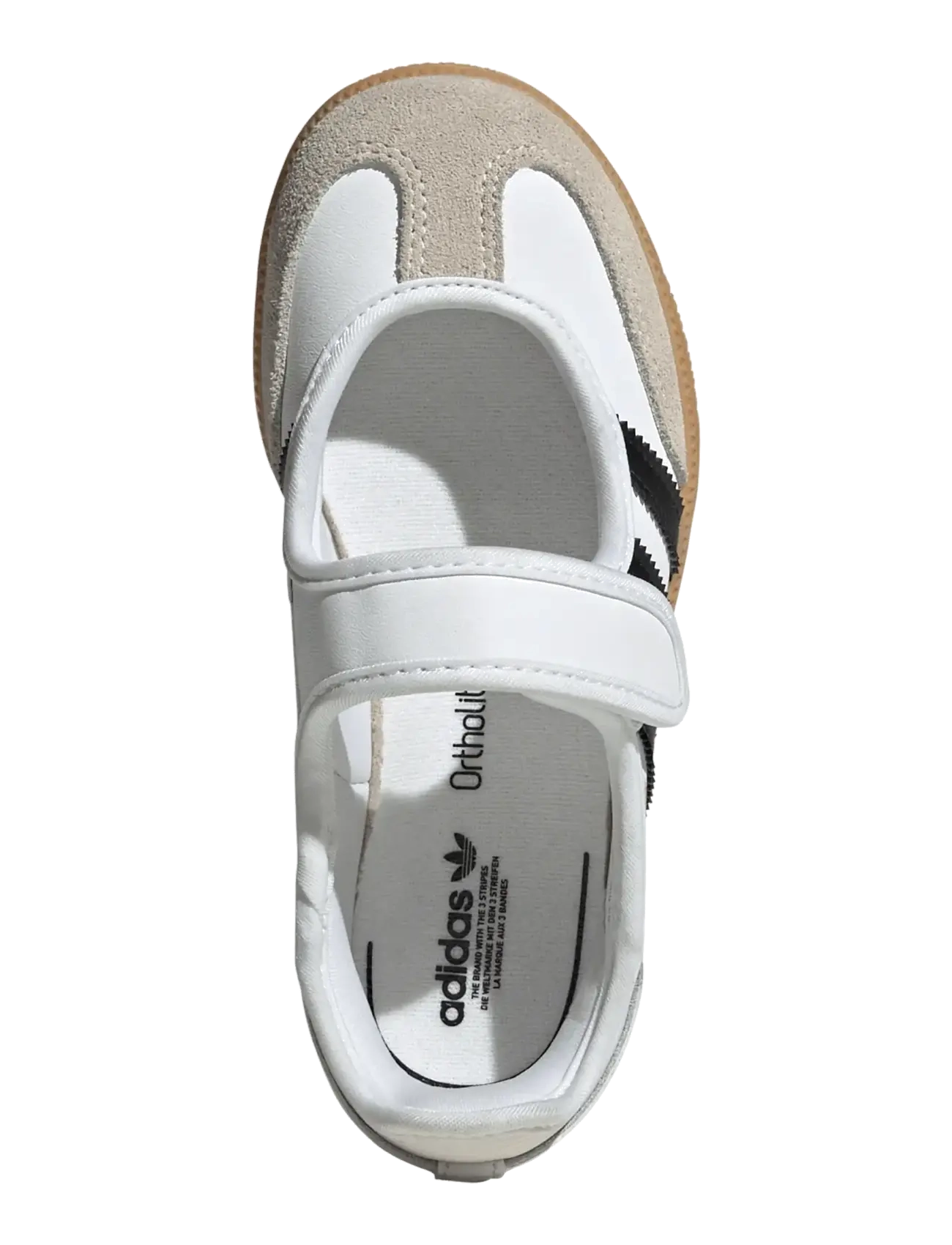 adidas Originals - SAMBA JANE C - jalanõud - ftwwht/cblack/gum3 - 4