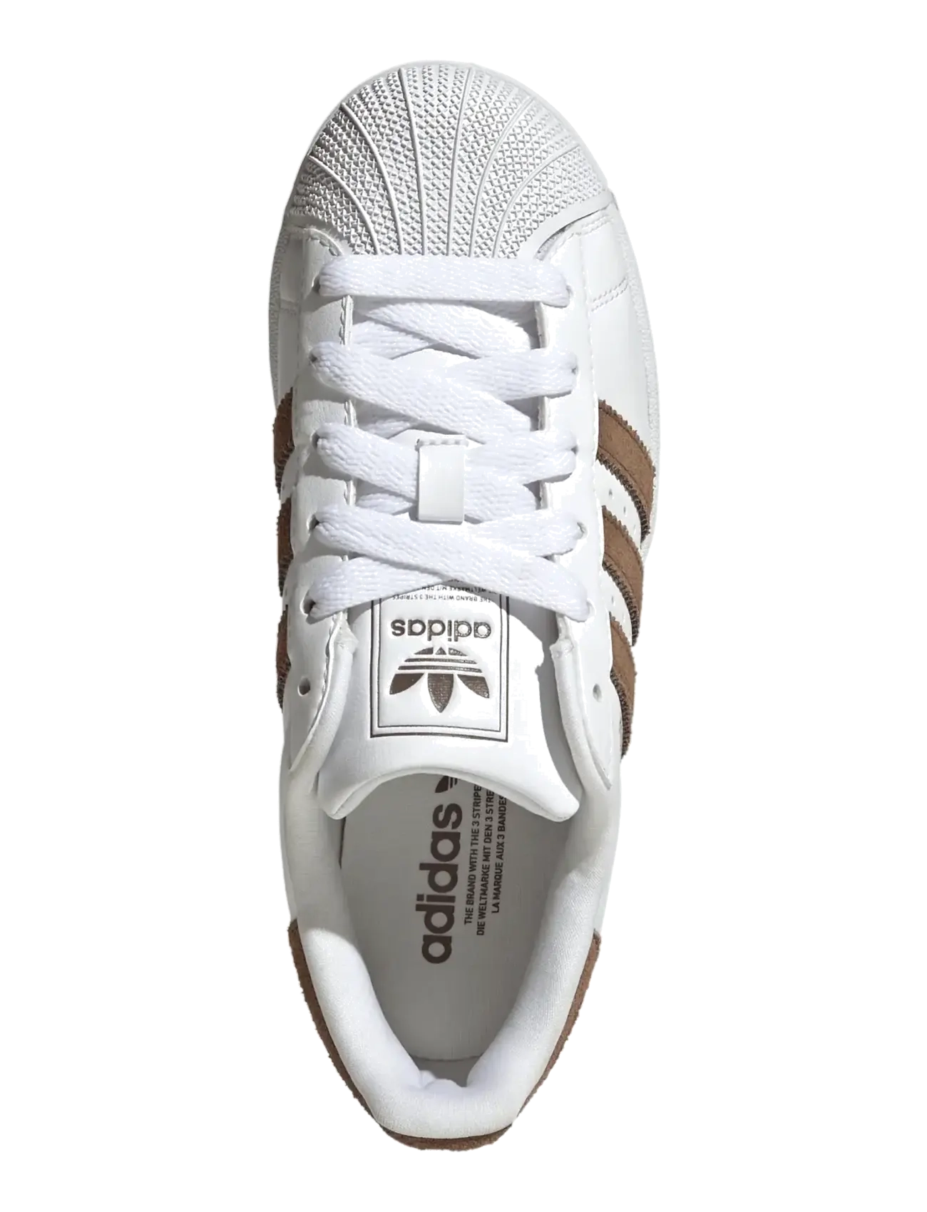 adidas Originals - SUPERSTAR II J - lave sneakers - ftwwht/earstr/ftwwht - 4