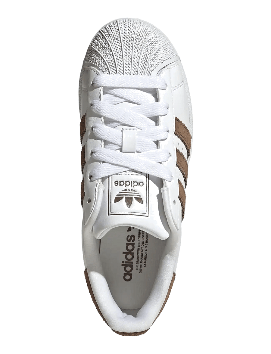 adidas Originals - SUPERSTAR II J - niedriger schnitt - ftwwht/earstr/ftwwht - 4