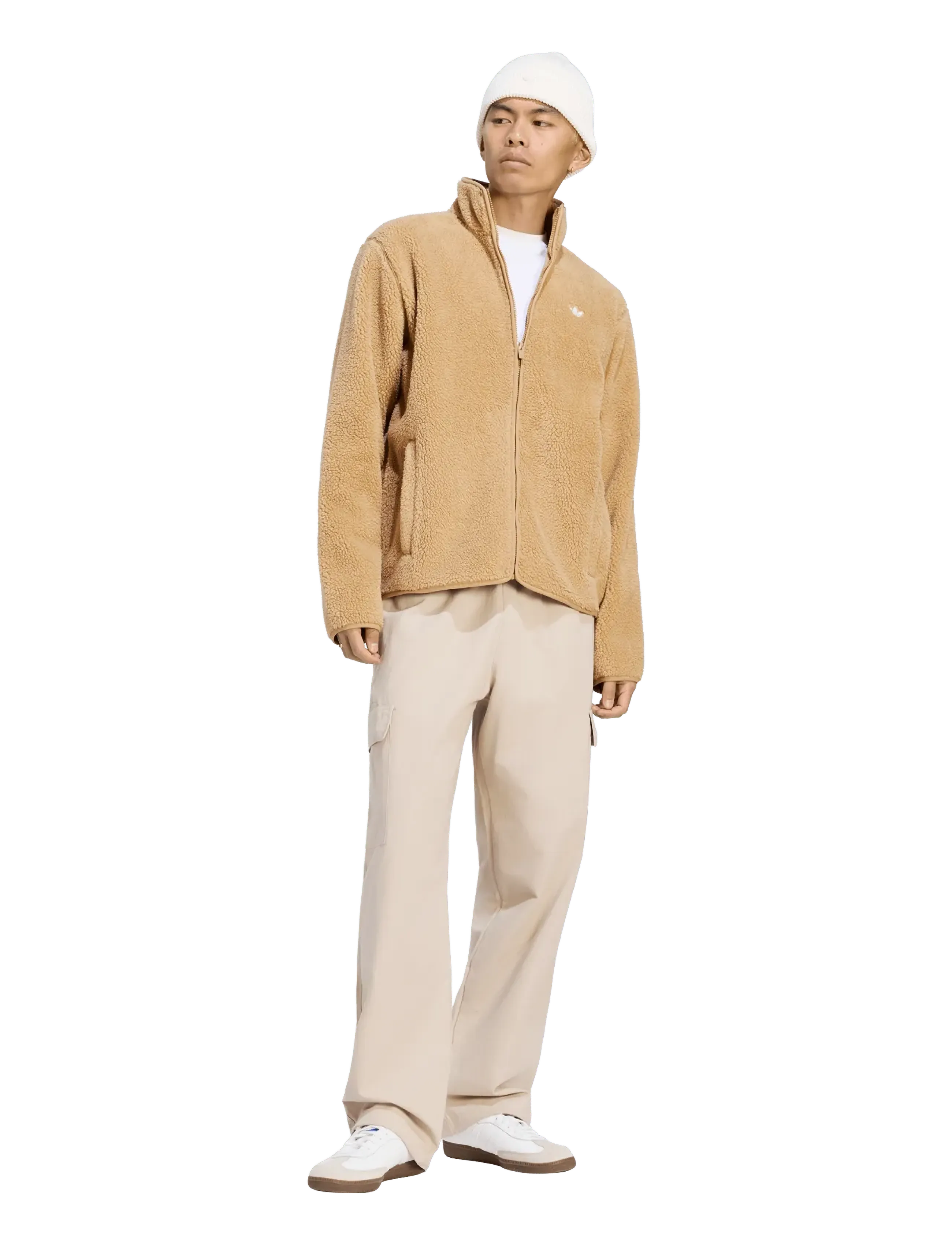 adidas Originals ESS JKT - Kleidung - CARDBO / beige