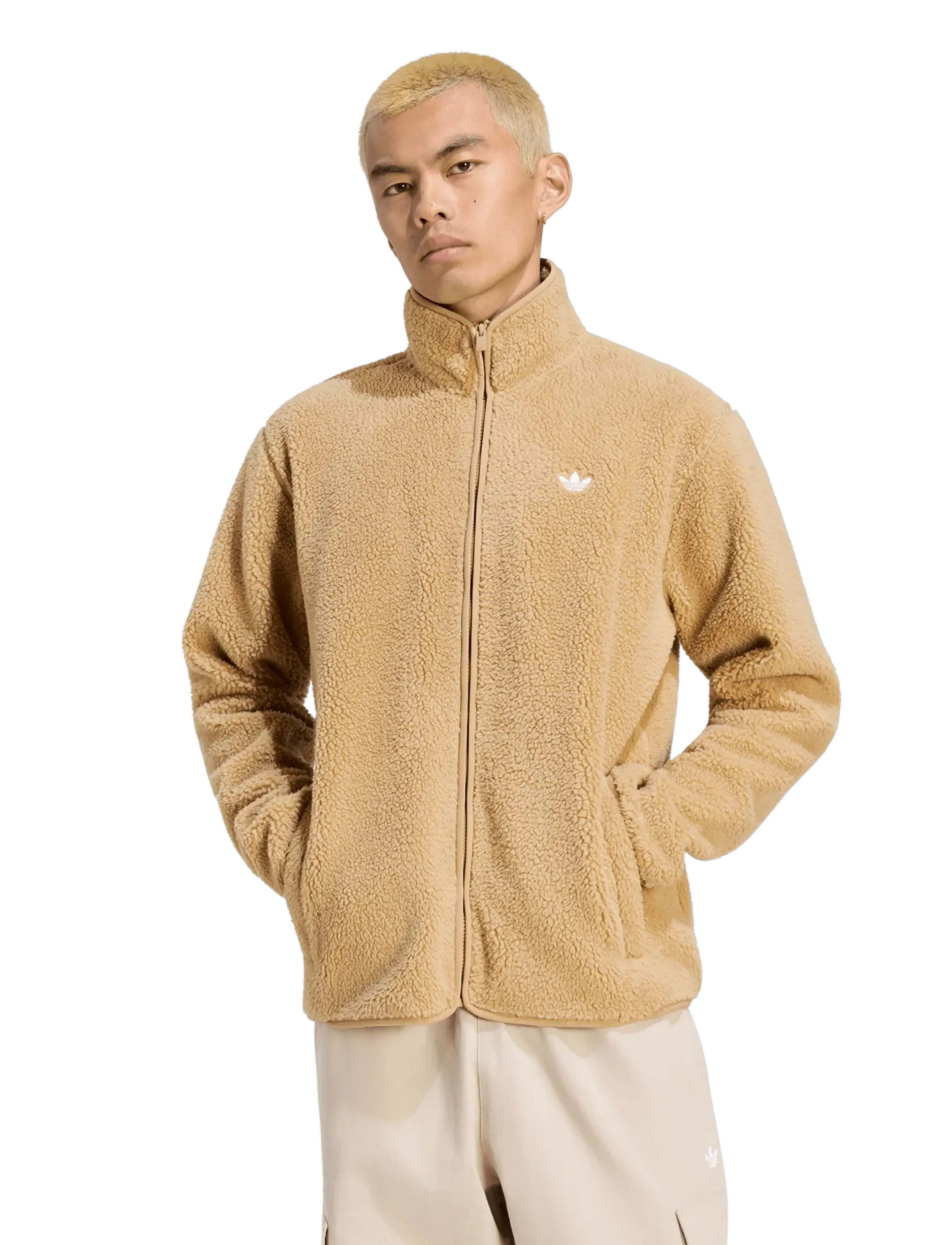 adidas Originals - ESS JKT - fleece & midlayer - cardbo - 2