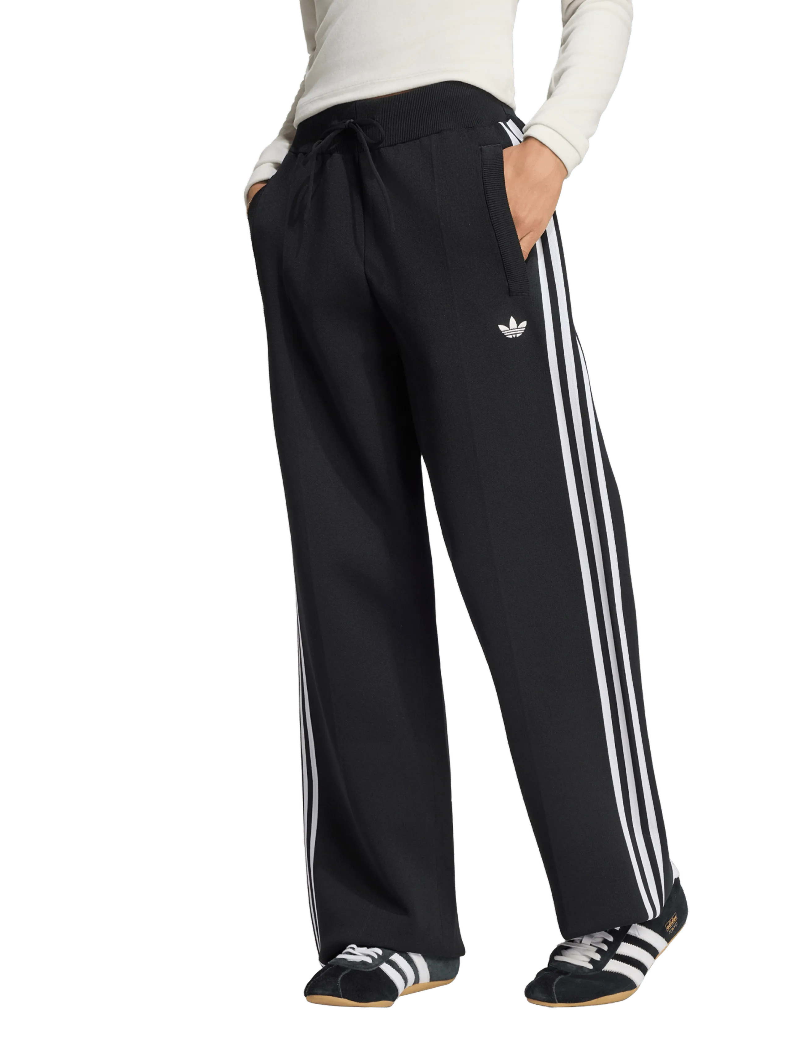 adidas Originals - STRGHT KNIT TP - trennipüksid - black - 2