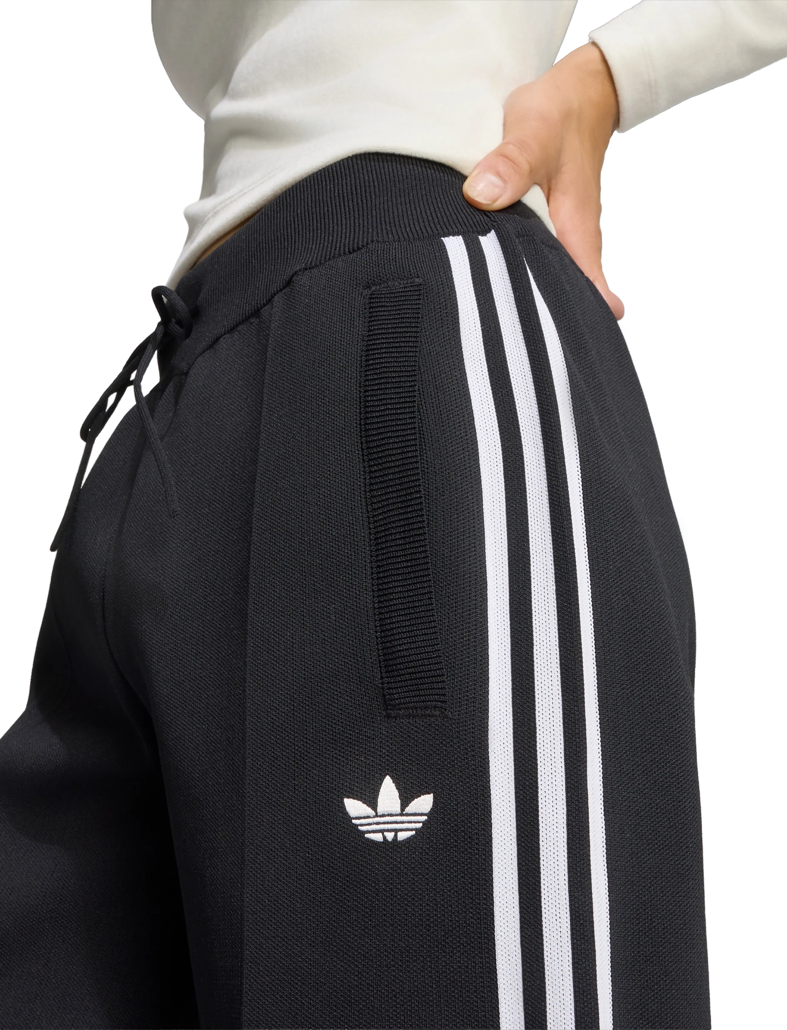 adidas Originals - STRGHT KNIT TP - trennipüksid - black - 3