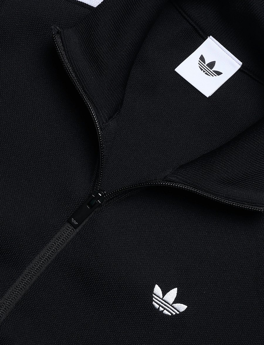 adidas Originals - SLIM KNIT TT - casual jackets - black - 2