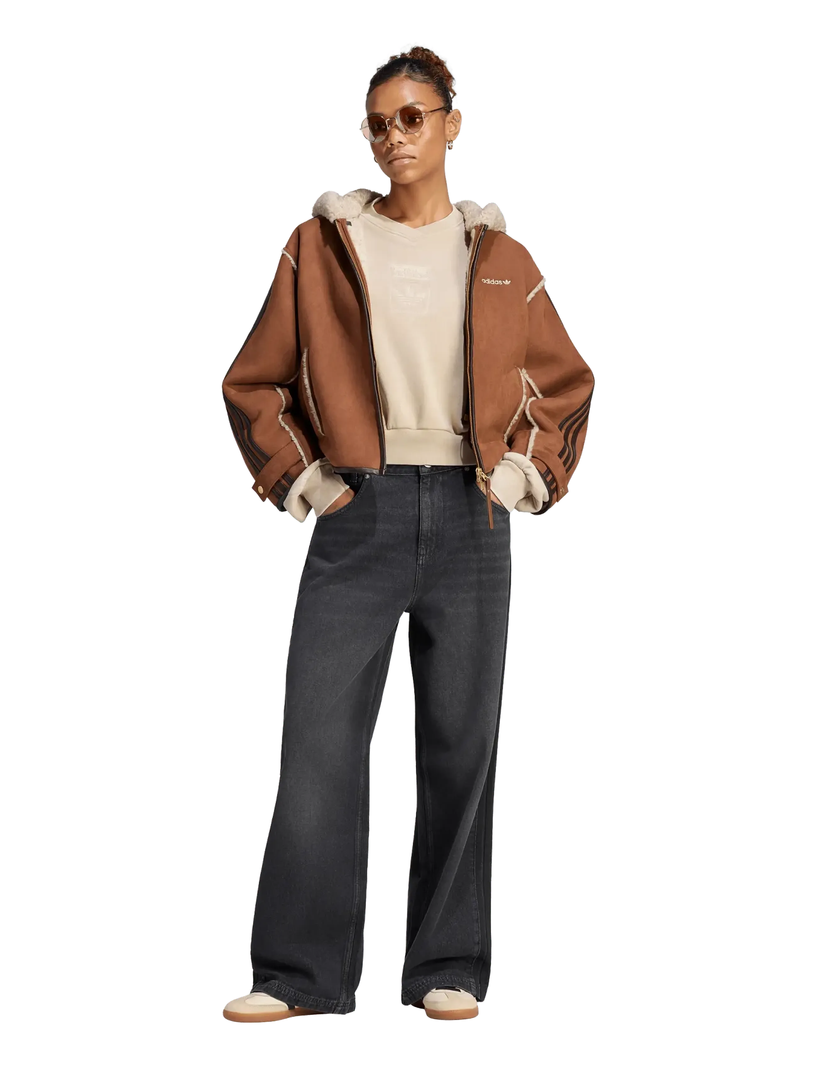 adidas Originals - SKATER PANTS - tøj - black - 0