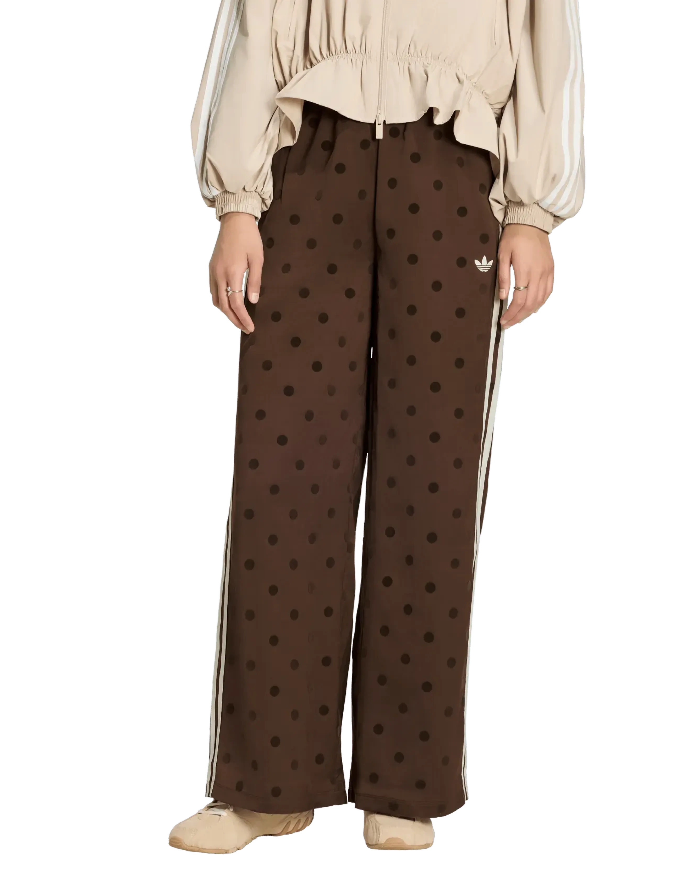 adidas Originals - WIDE LEG PANTS - casual - auburn - 2