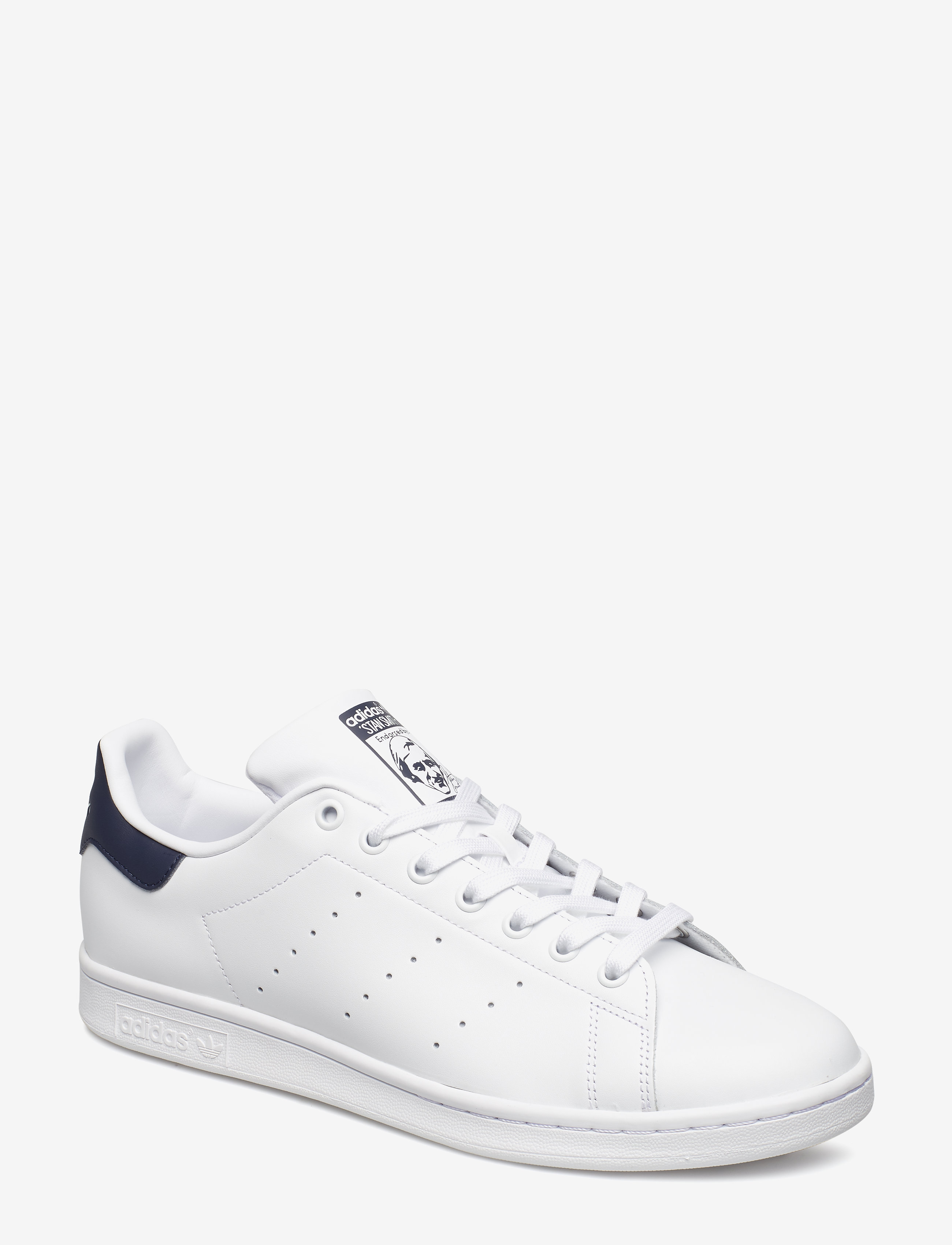 adidas Originals STAN SMITH - adidas - CWHITE/CWHITE/DKBLUE / white