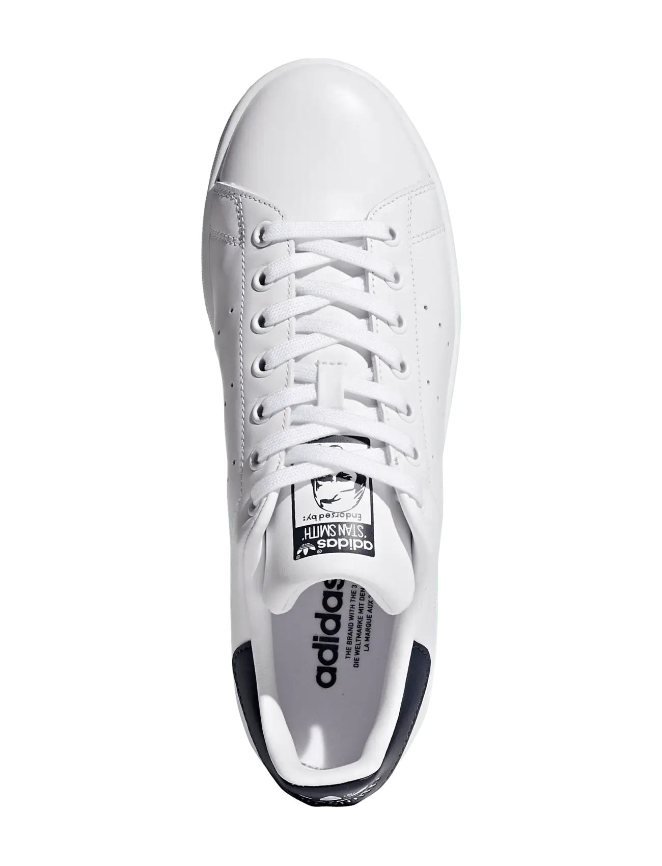 adidas Originals - STAN SMITH - kõrge säärega tossud - cwhite/cwhite/dkblue - 4