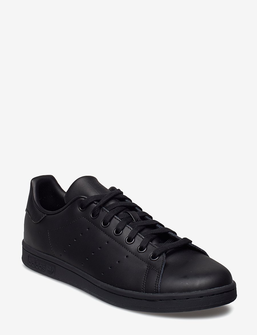 adidas Originals - STAN SMITH - niedriger schnitt - black1/black1/black1 - 0