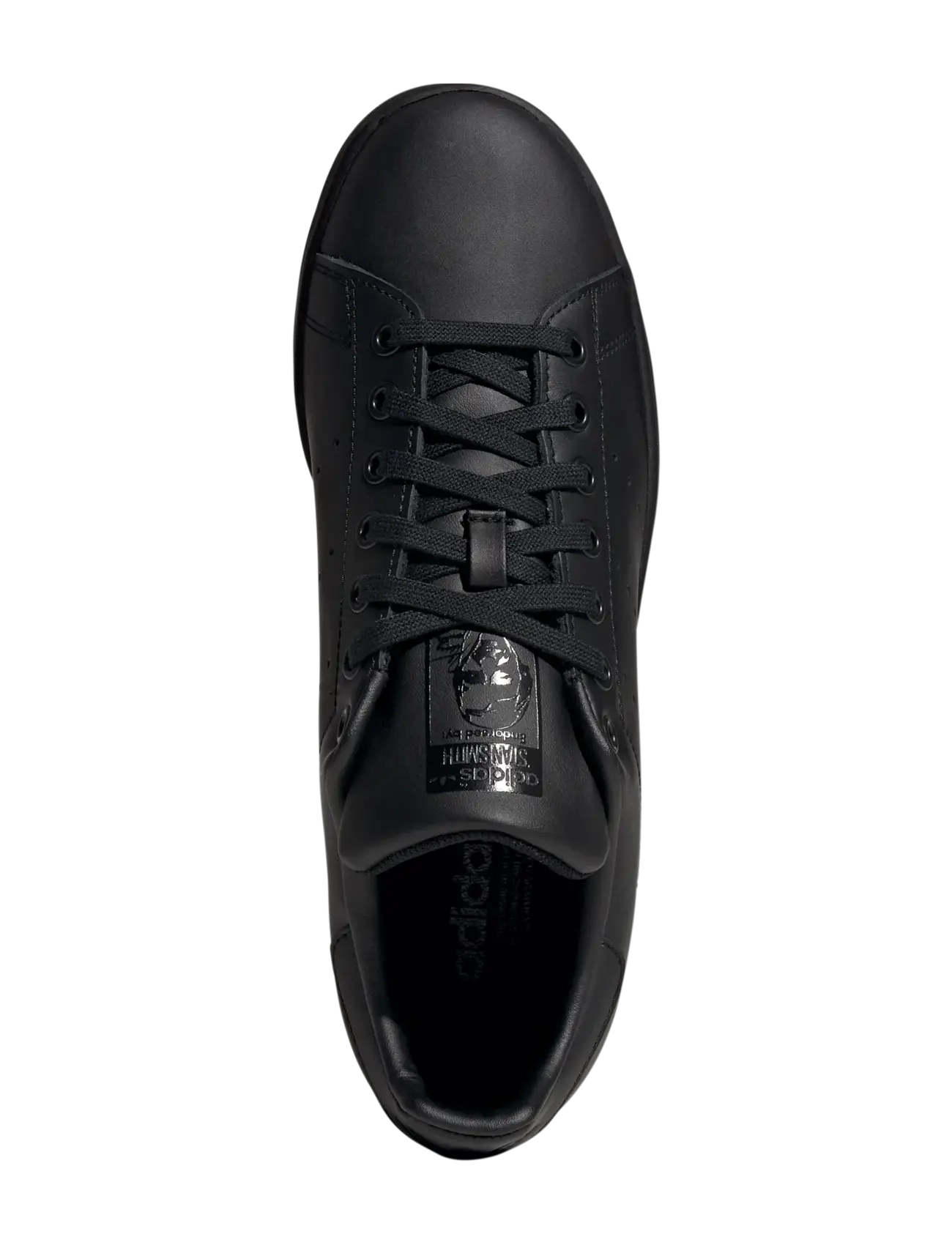adidas Originals - STAN SMITH - låga sneakers - black1/black1/black1 - 4