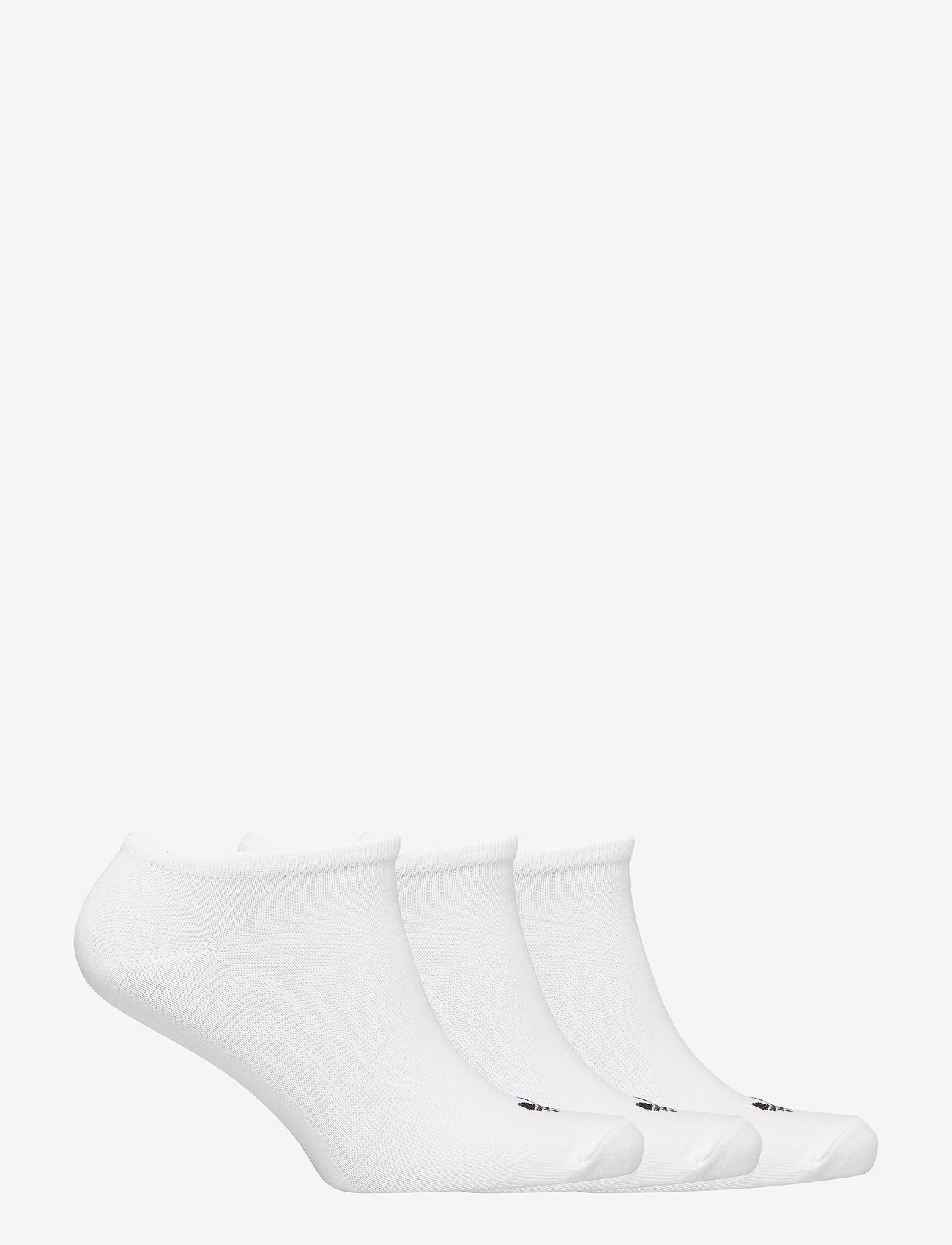 adidas Originals - TREFOIL LINER - sportsocken - white/white/black - 1
